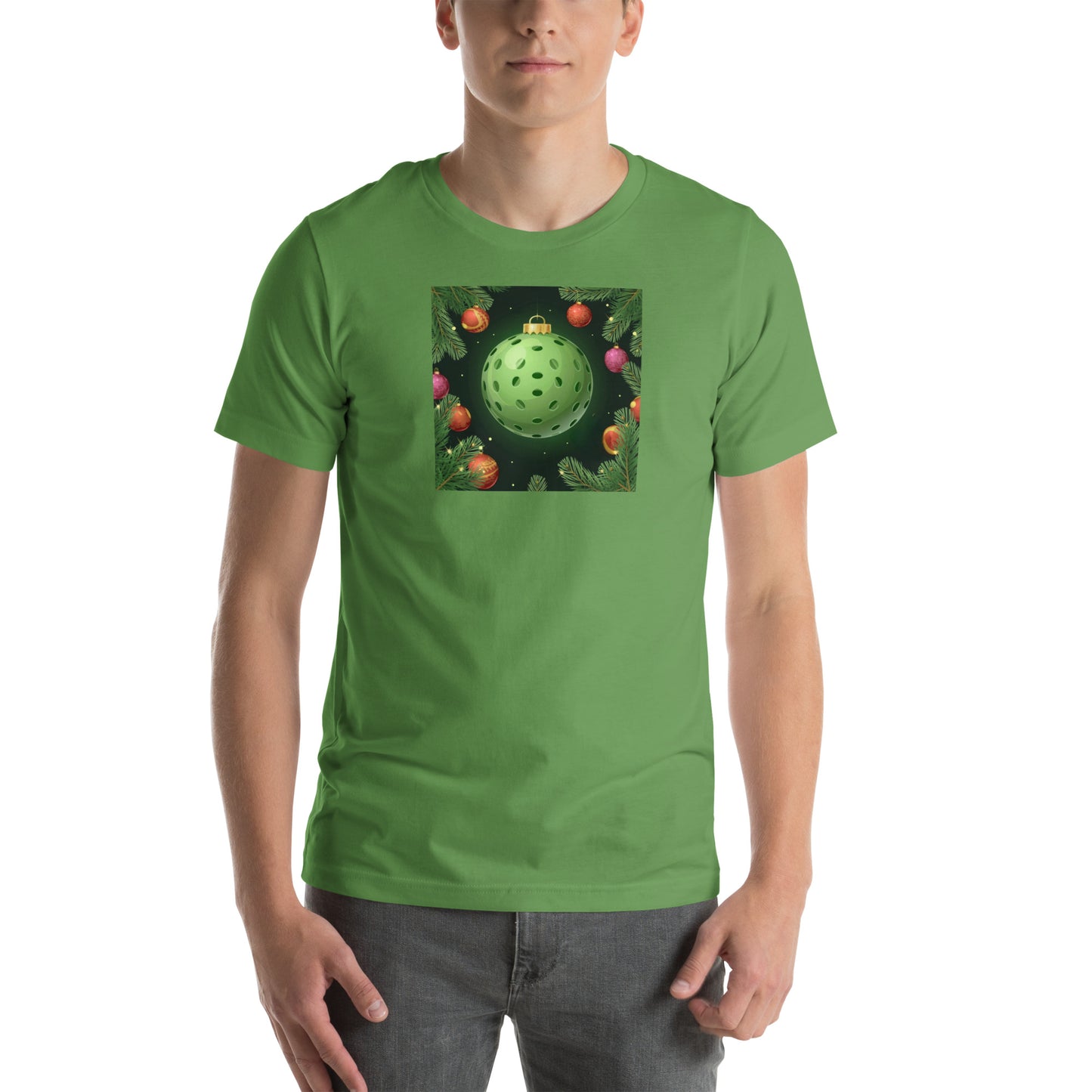 Pickleball Christmant Tree Ornament Unisex t-shirt