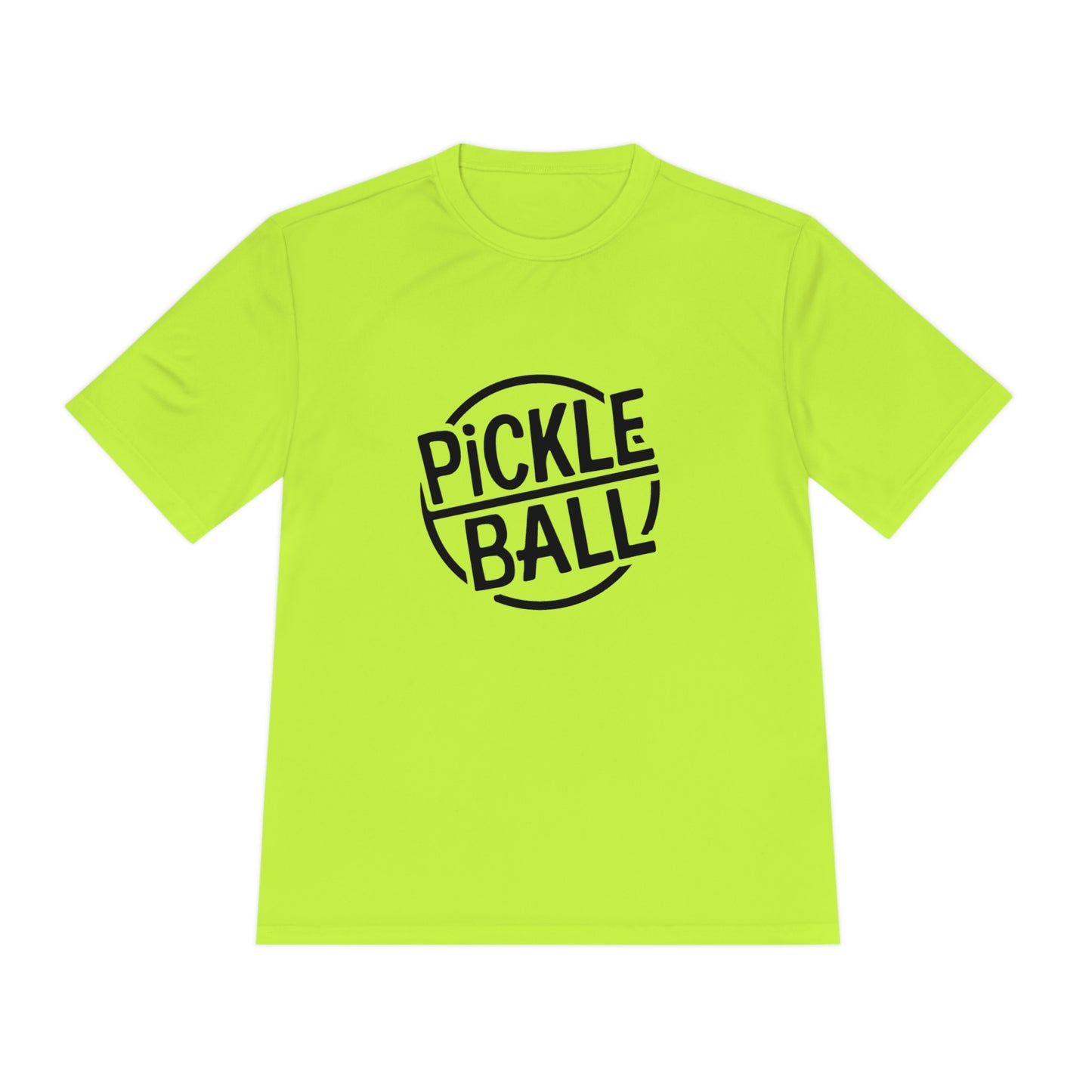 Classic Pickleball Performance T-Shirt with Stamp Graphic