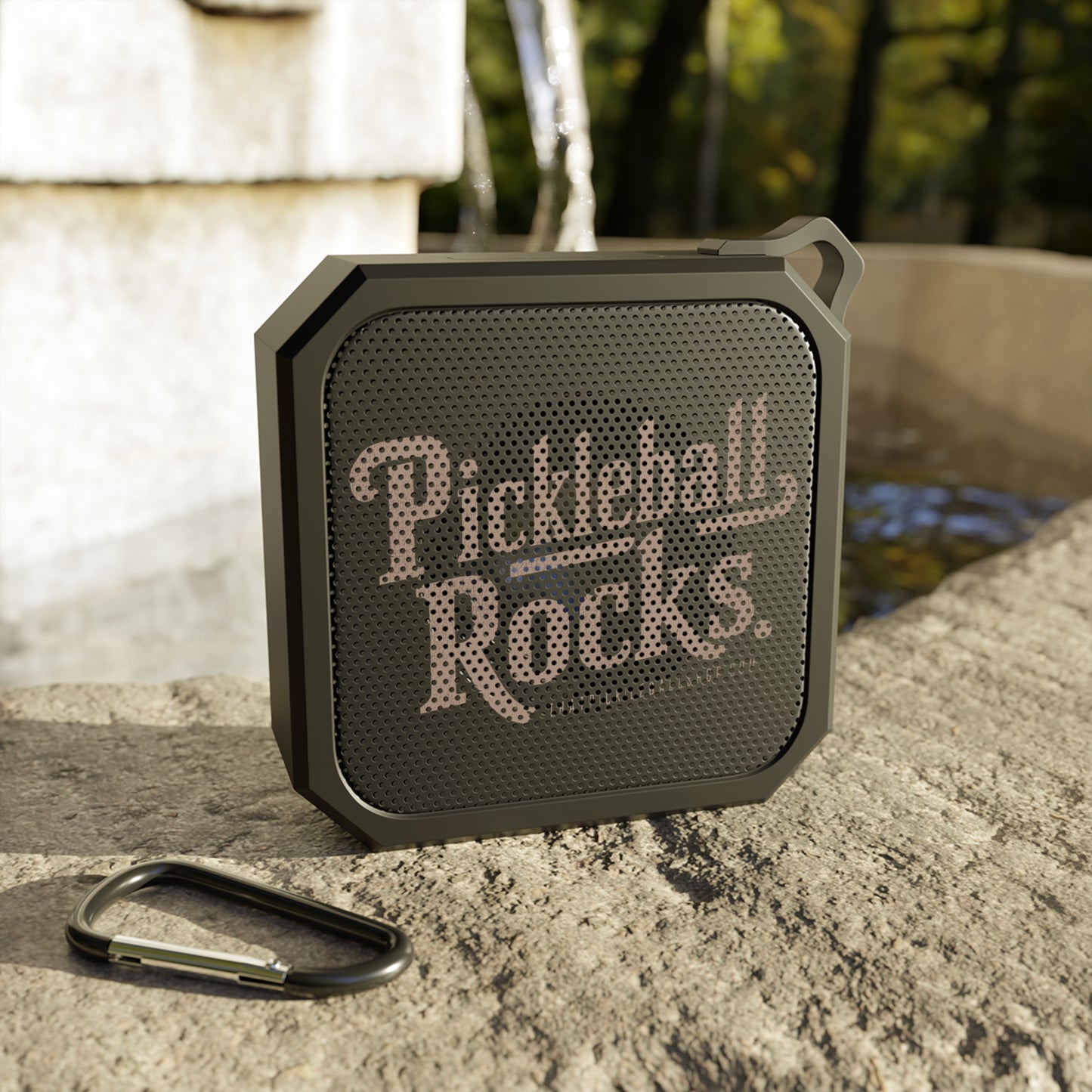 Pickleball Rocks Outdoor Bluetooth Speaker