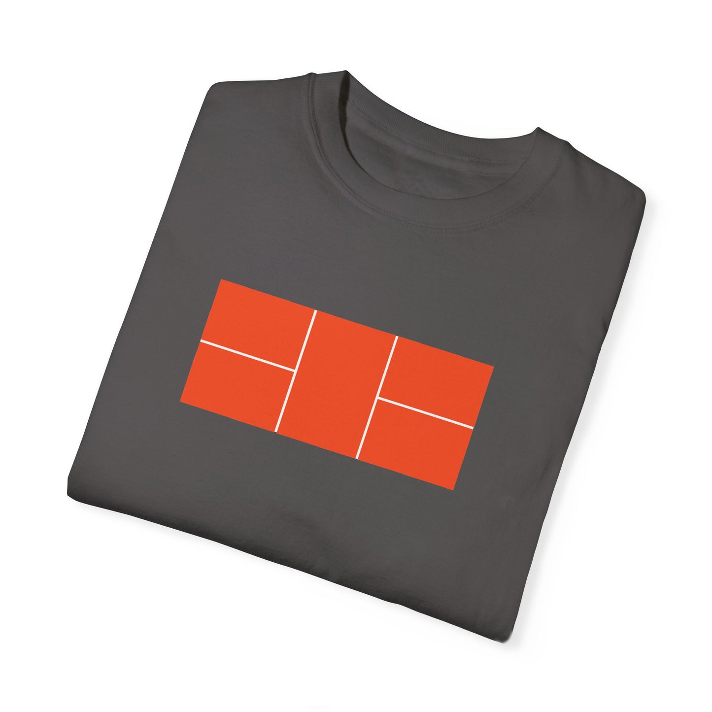 Pickleball Orange Court T-Shirt