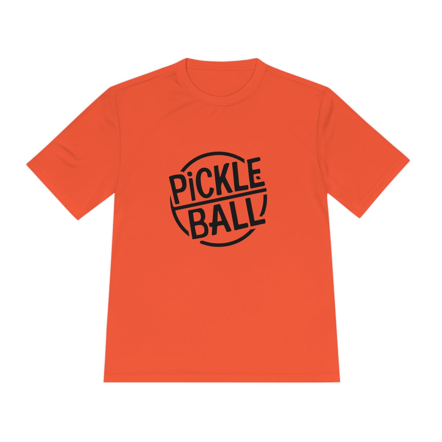 Classic Pickleball Performance T-Shirt with Stamp Graphic