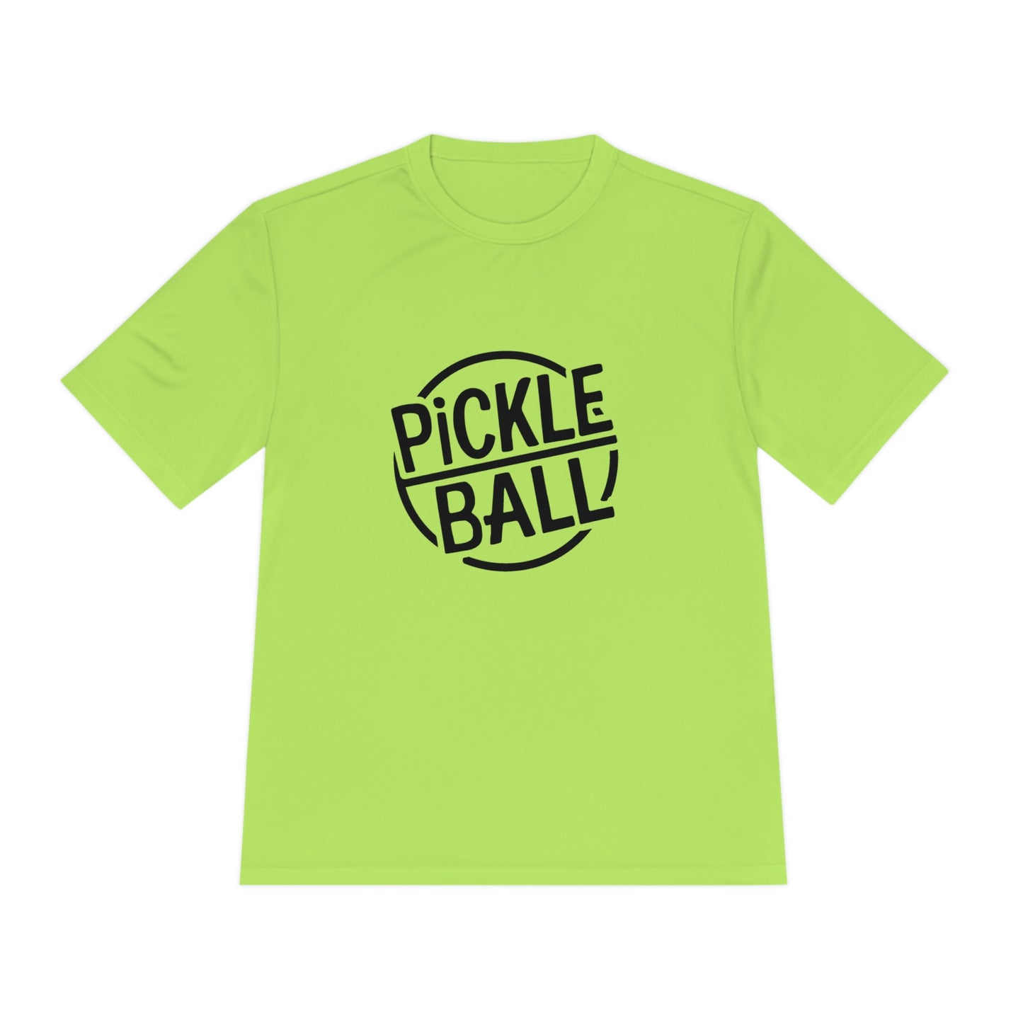 Classic Pickleball Performance T-Shirt with Stamp Graphic