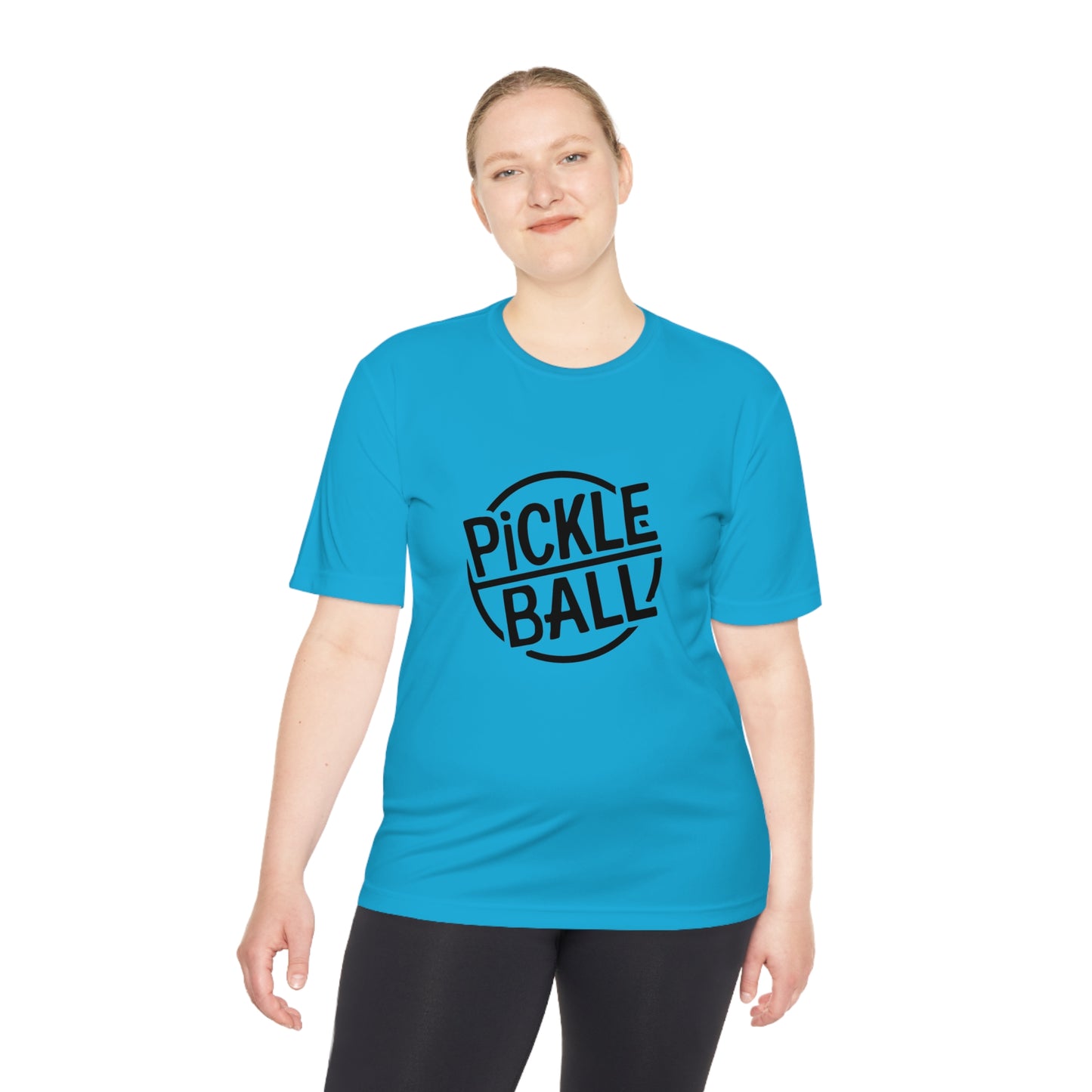 Classic Pickleball Performance T-Shirt with Stamp Graphic