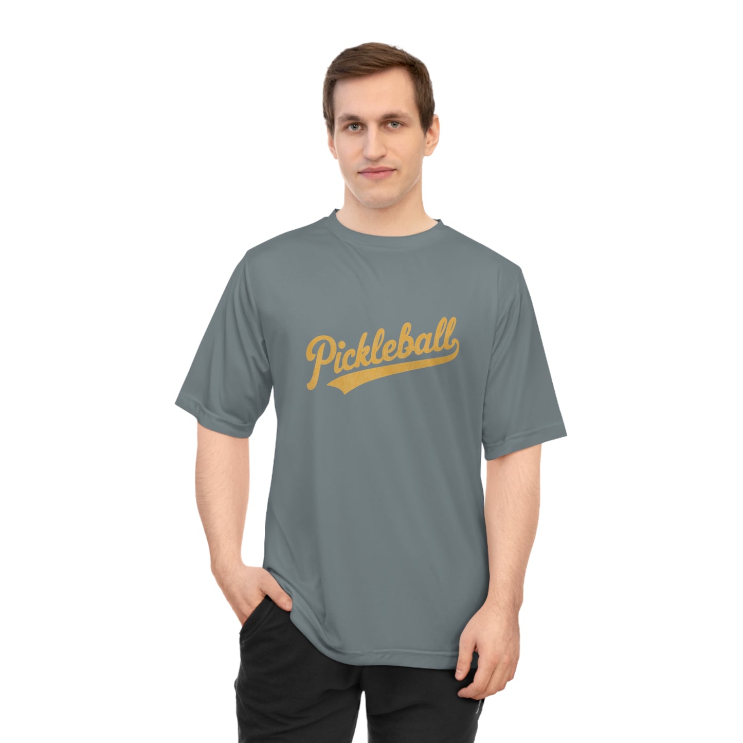 Classic Pickleball Script Performance T-Shirt