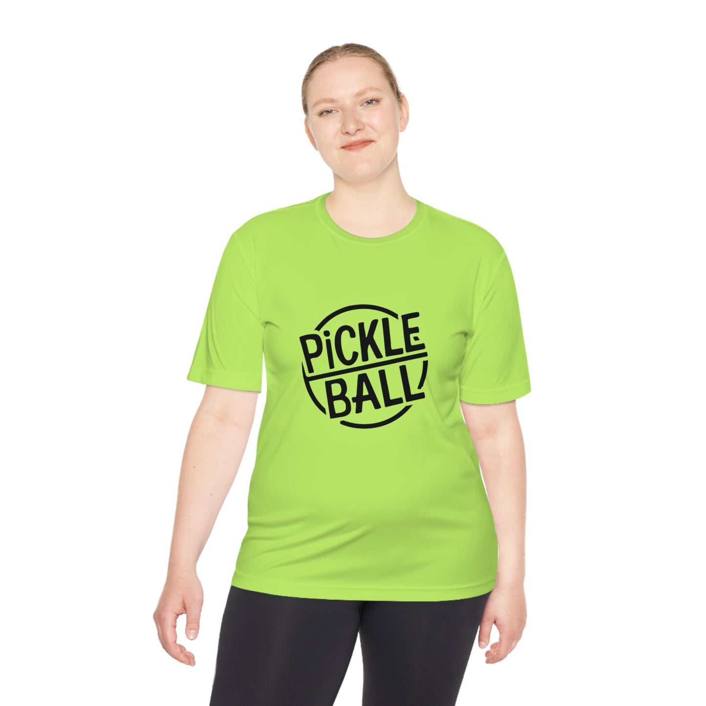 Classic Pickleball Performance T-Shirt with Stamp Graphic