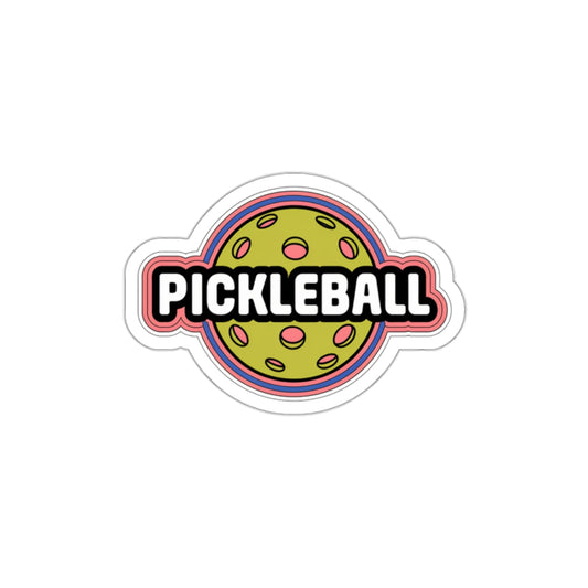 Psychedink Pickleball Sticker – Retro Vibes for Dinkers