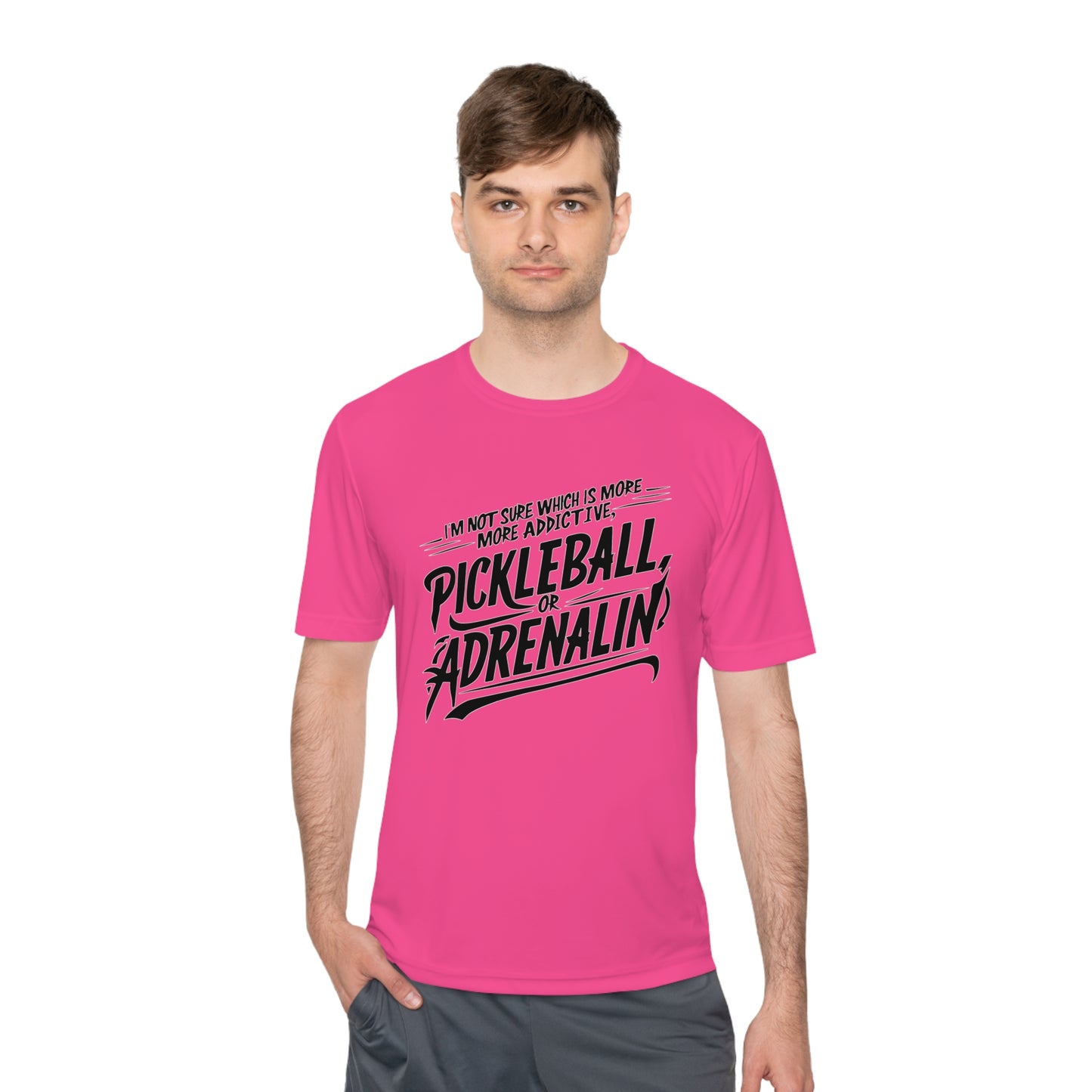 What's More Addictive Pickleball or Adrenaline? Pickleball Sports Tee