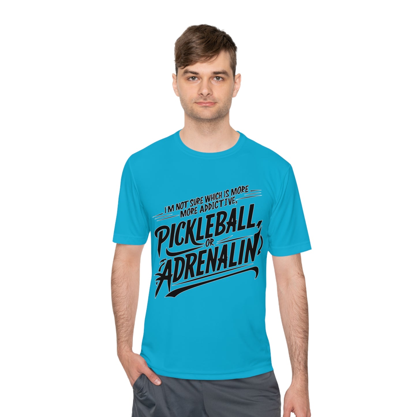 What's More Addictive Pickleball or Adrenaline? Pickleball Sports Tee