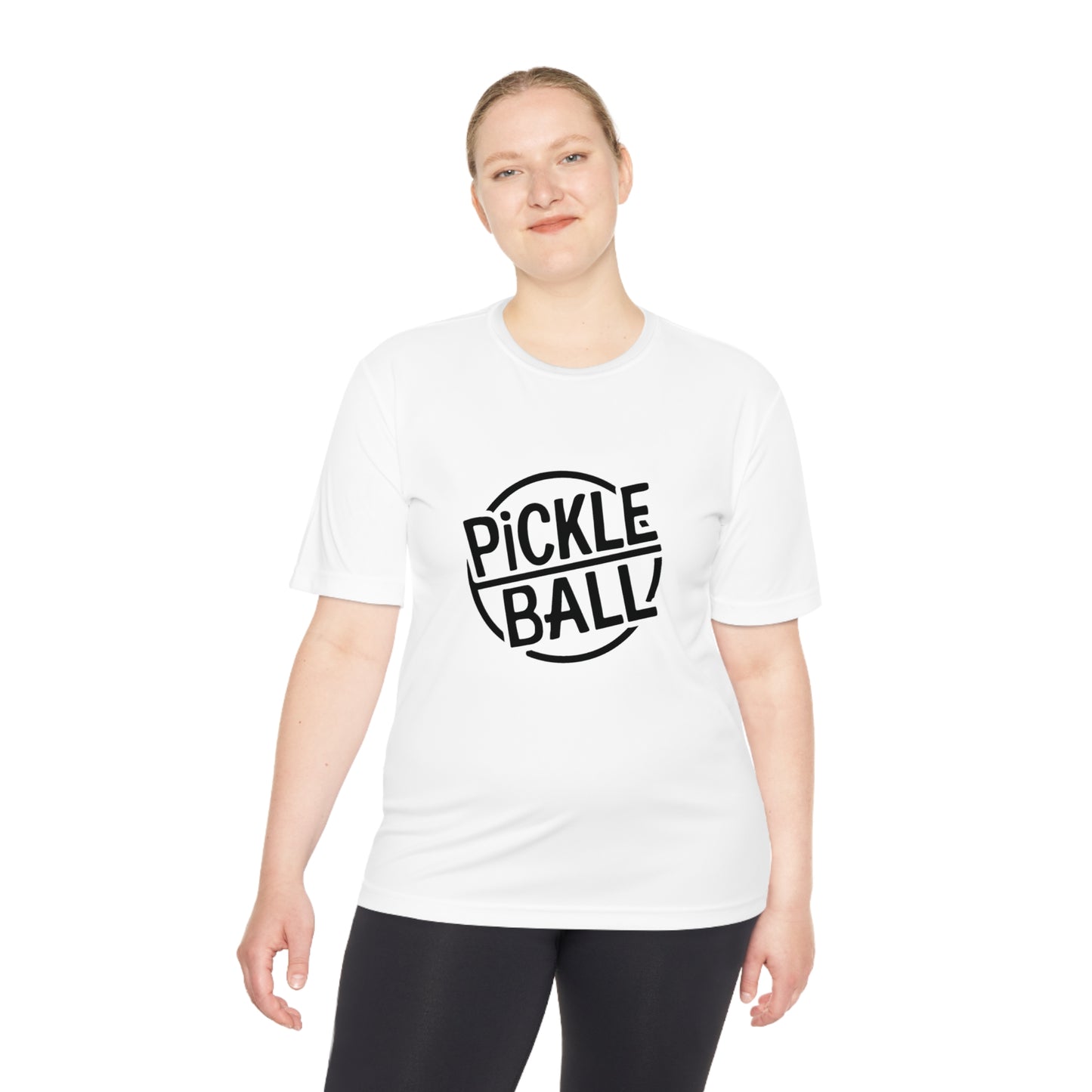 Classic Pickleball Performance T-Shirt with Stamp Graphic