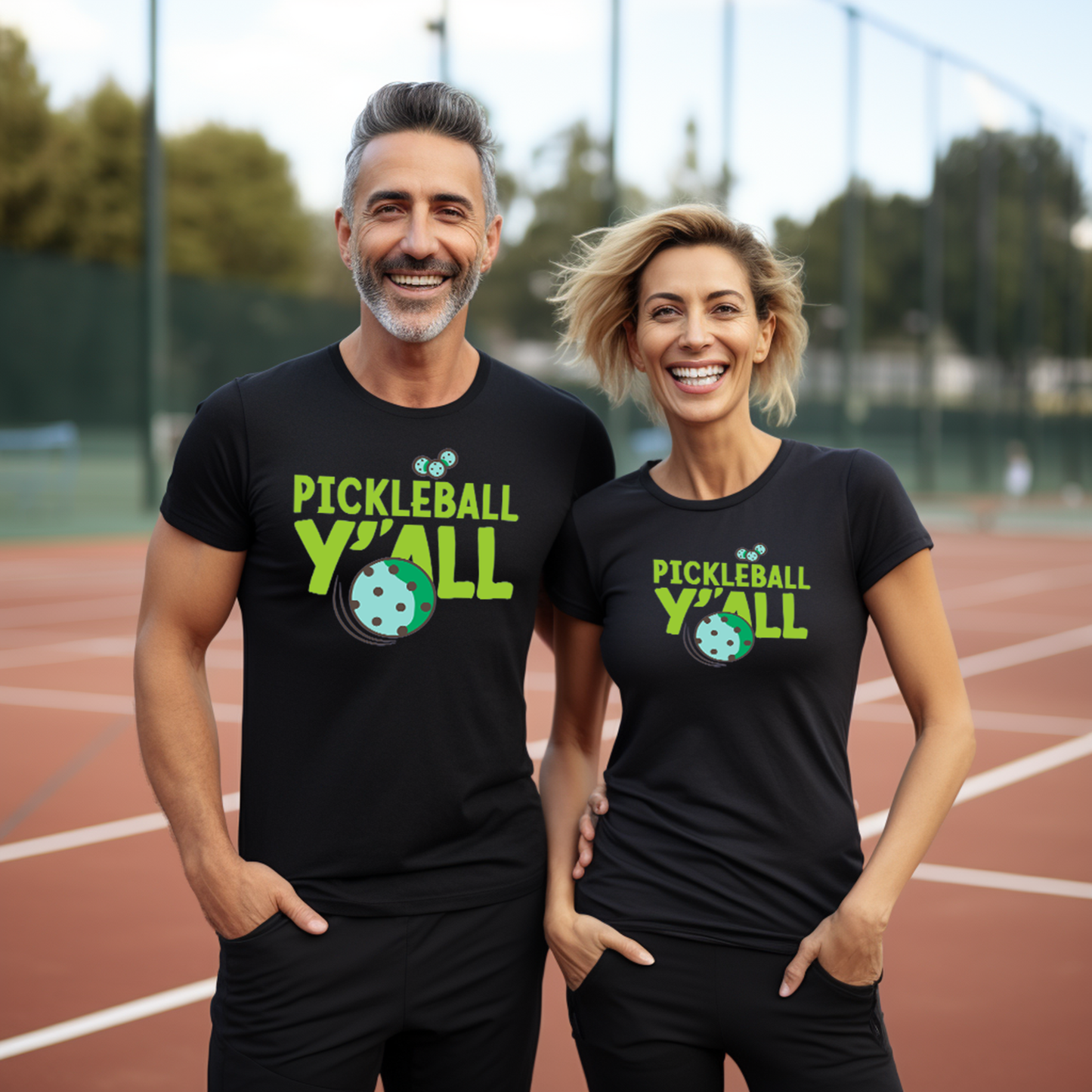 Pickleball Y'all Unisex Performance crew neck t-shirt