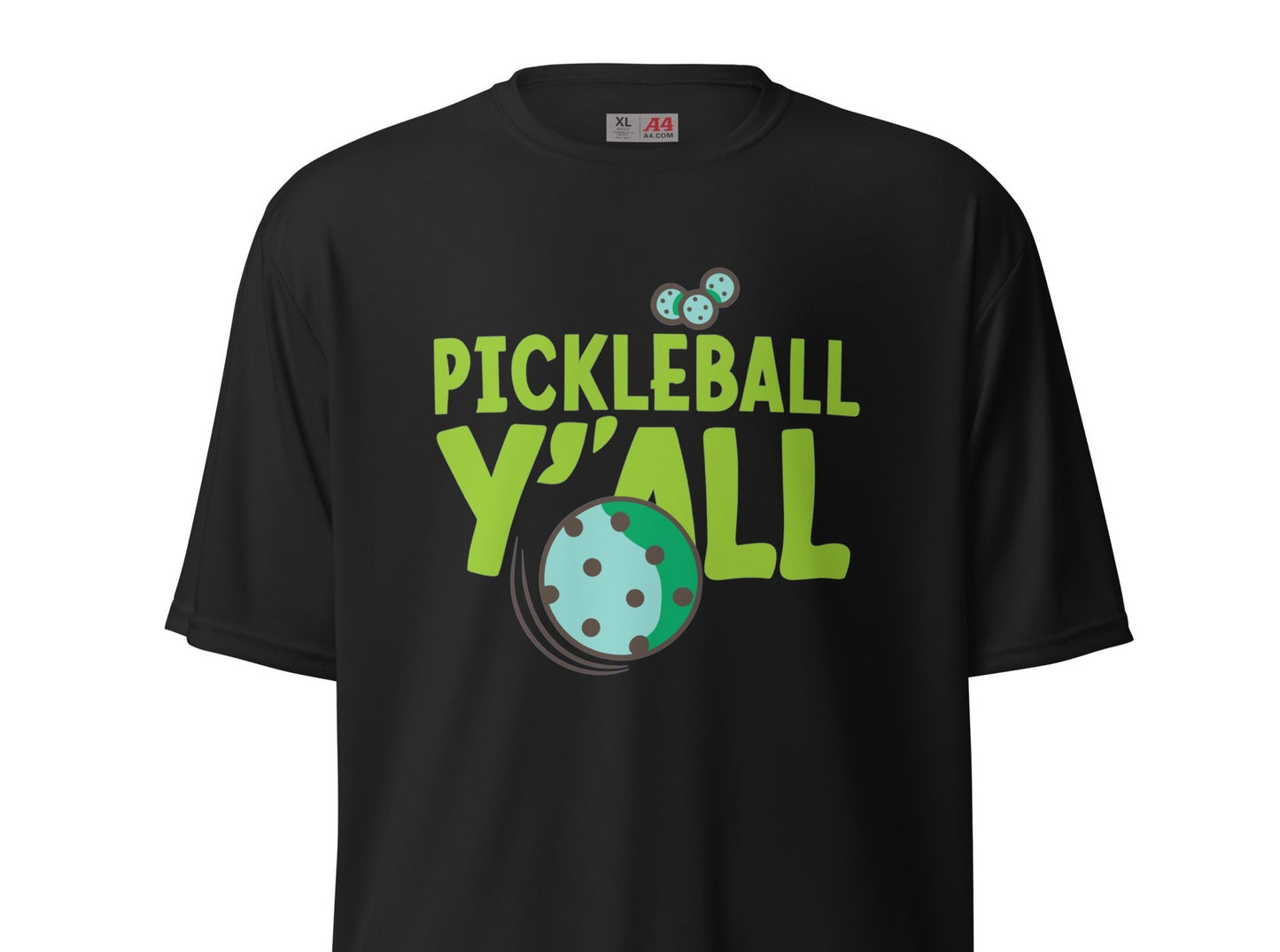 Pickleball Y'all Unisex Performance crew neck t-shirt