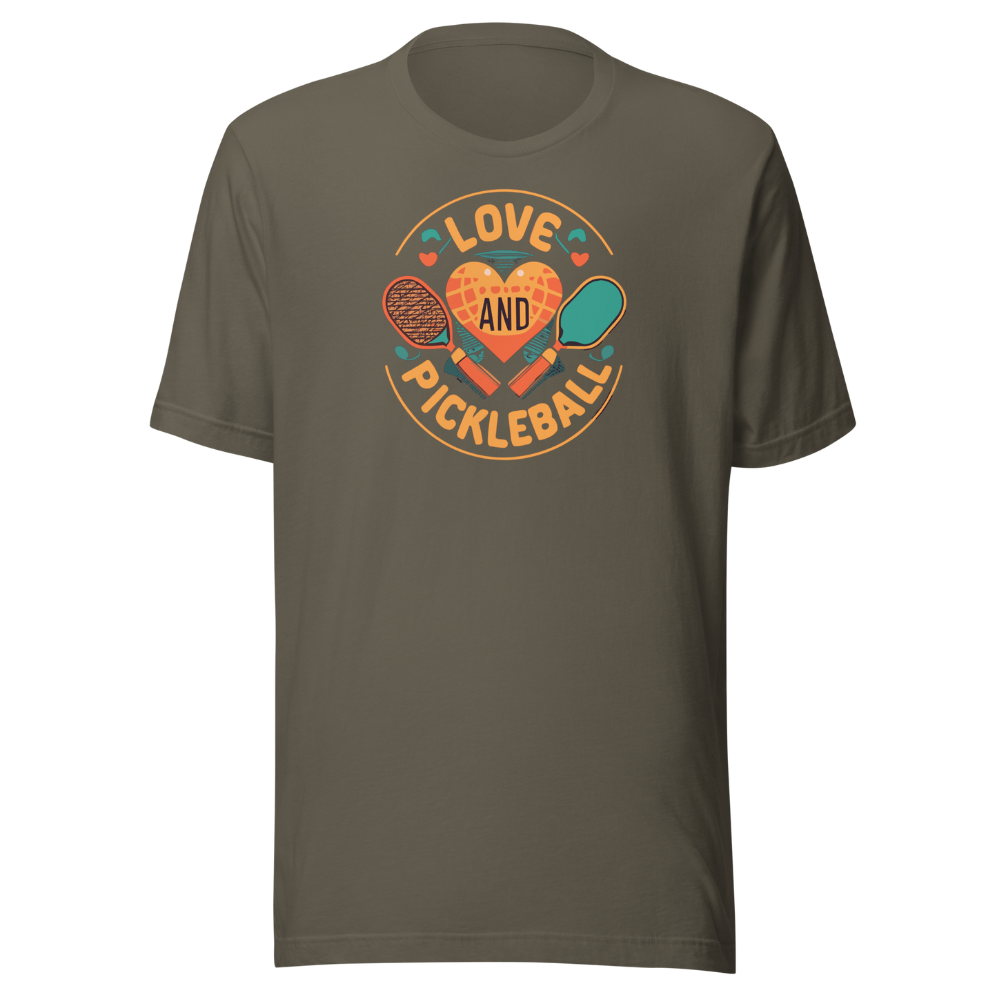 Love and Pickleball Unisex t-shirt