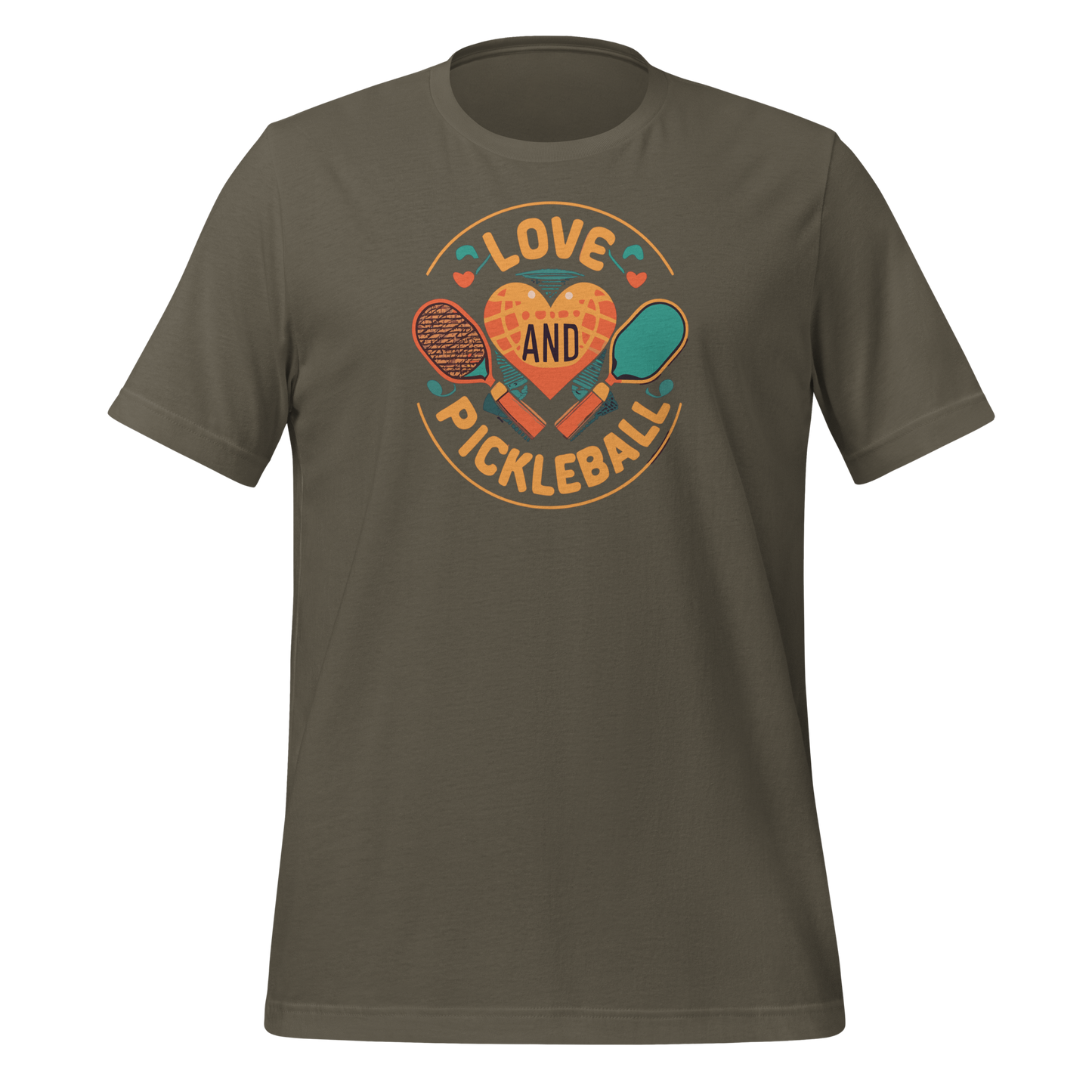 Love and Pickleball Unisex t-shirt