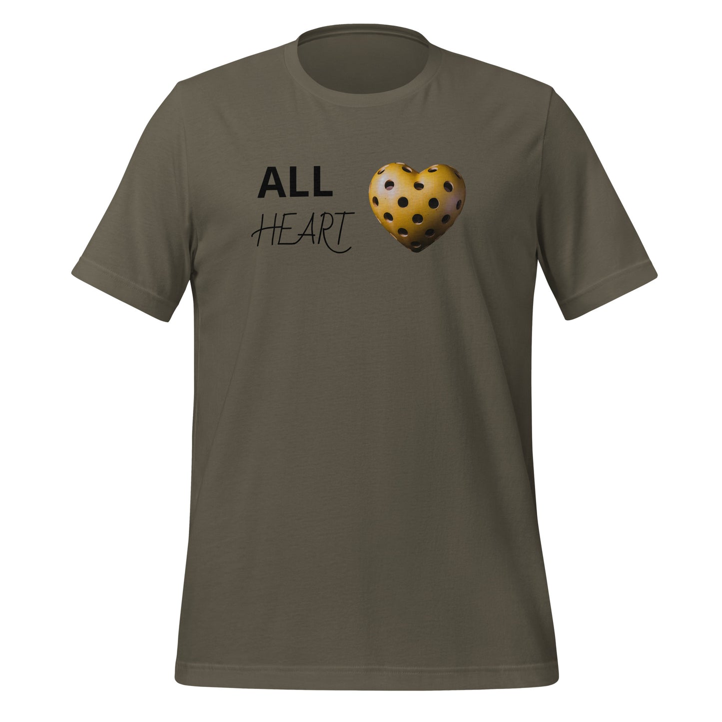 All Heart Pickleball t-shirt