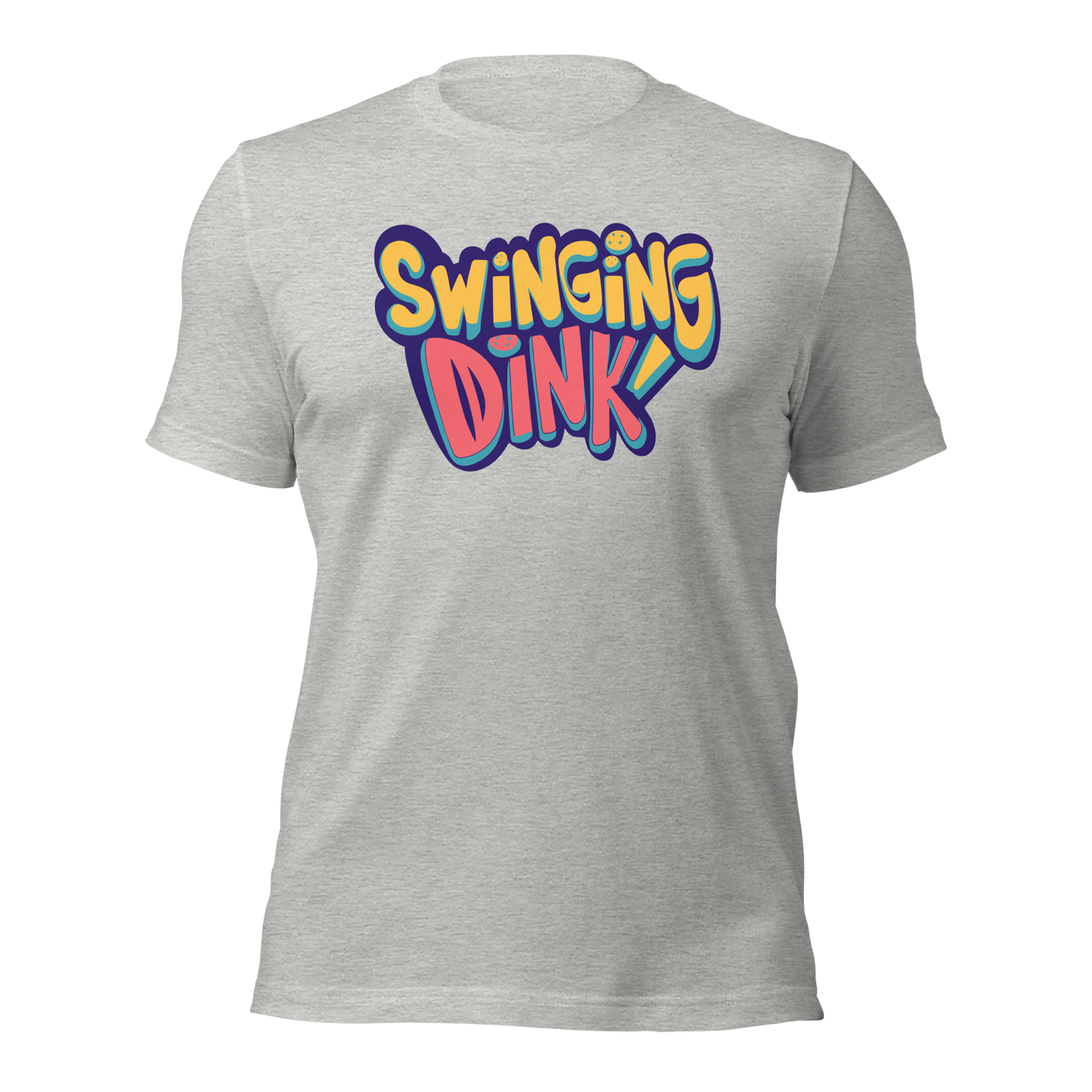 Pickleball Swining Dink Unisex t-shirt