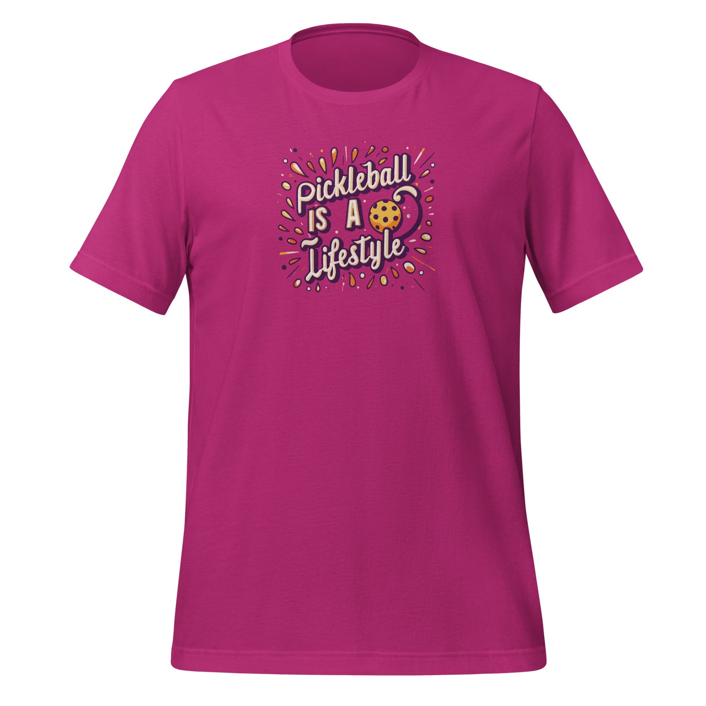 Pickleball Lifestyle Fiesta Tee - Celebrate the Sport