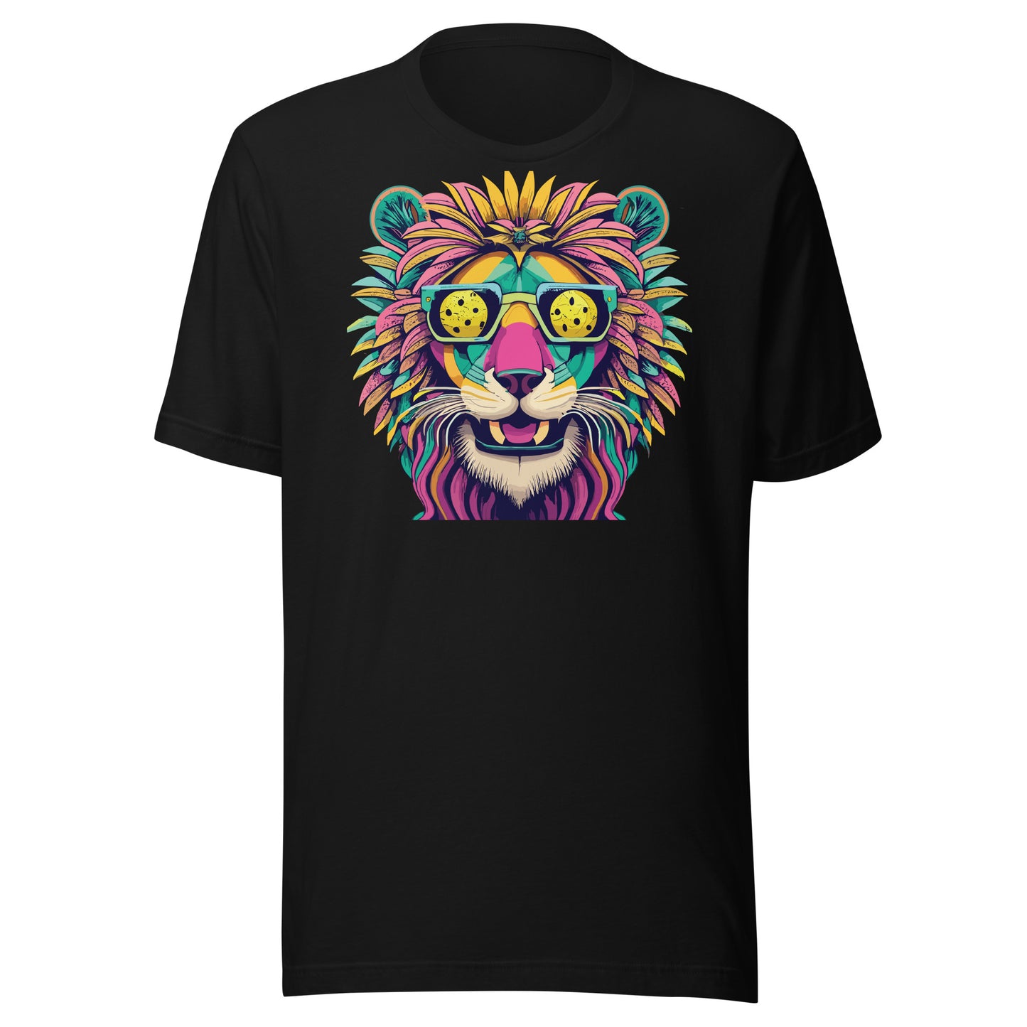 Pickleball Lion Eyes Fun T-shirt