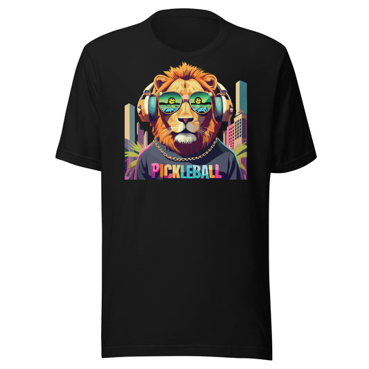 Pickleball Lion Life Fun Pickleball Unisex t-shirt