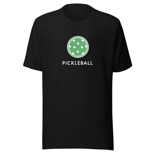 Pickleball Green Ball Unisex t-shirt