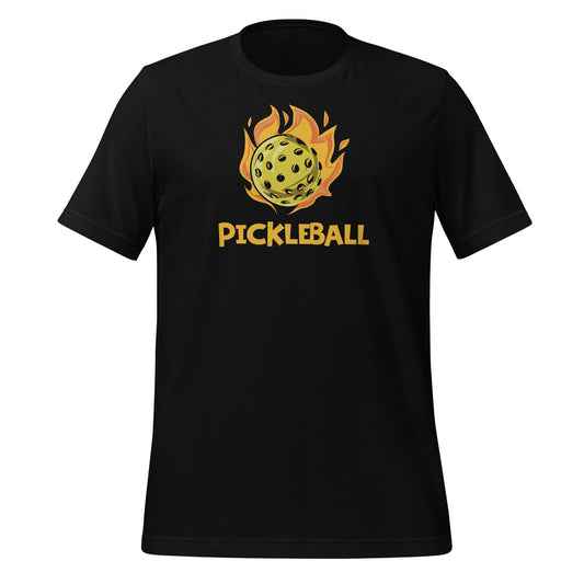 Inferno Pickleball Tee - Unleash the Heat