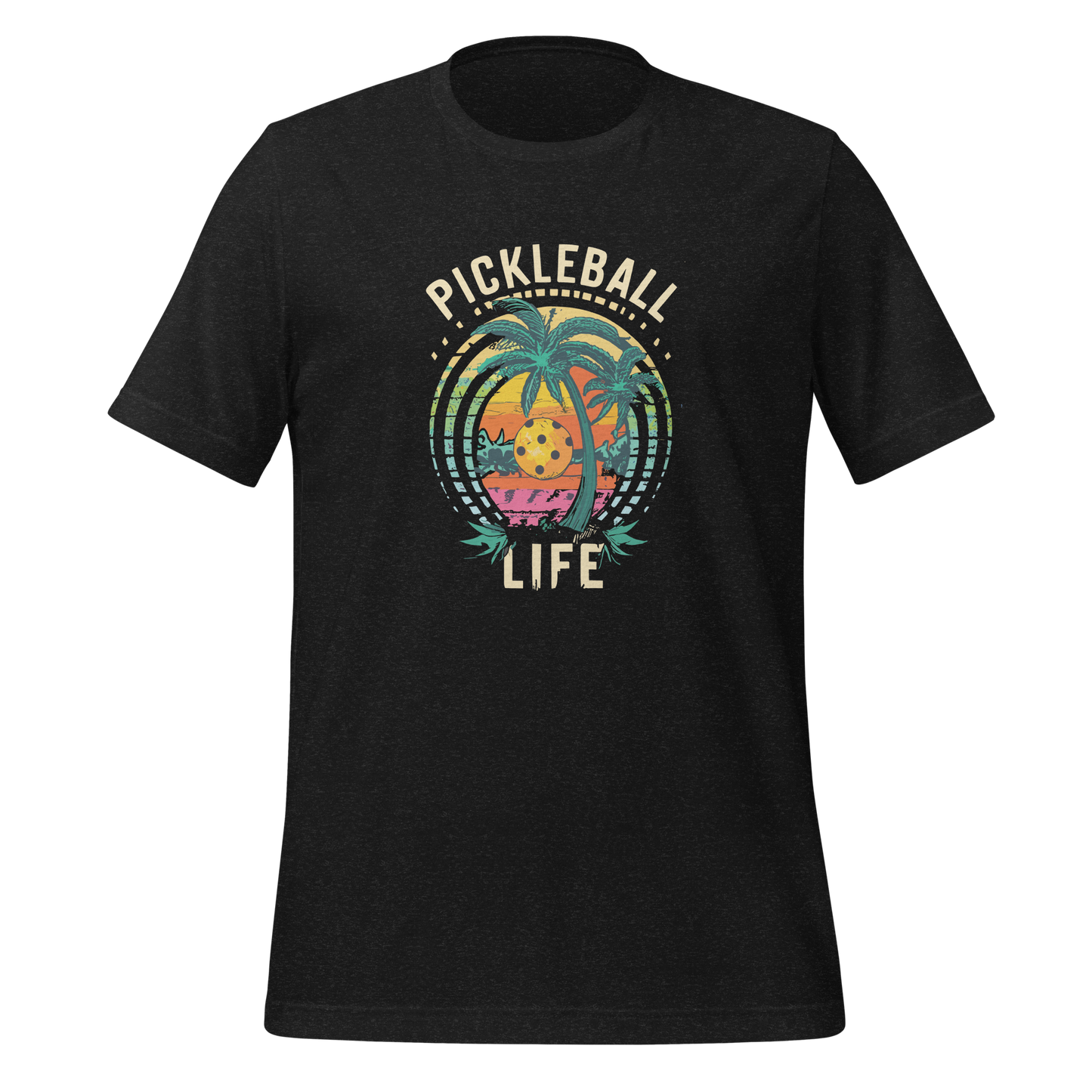 Pickleball Life Retro T-Shirt - Embrace the Vibe Unisex t-shirt