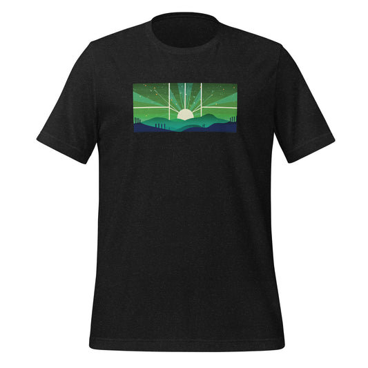 Cosmic Rays Pickleball Tee - Dawn of the Court