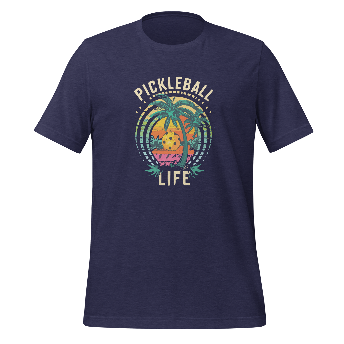 Pickleball Life Retro T-Shirt - Embrace the Vibe Unisex t-shirt