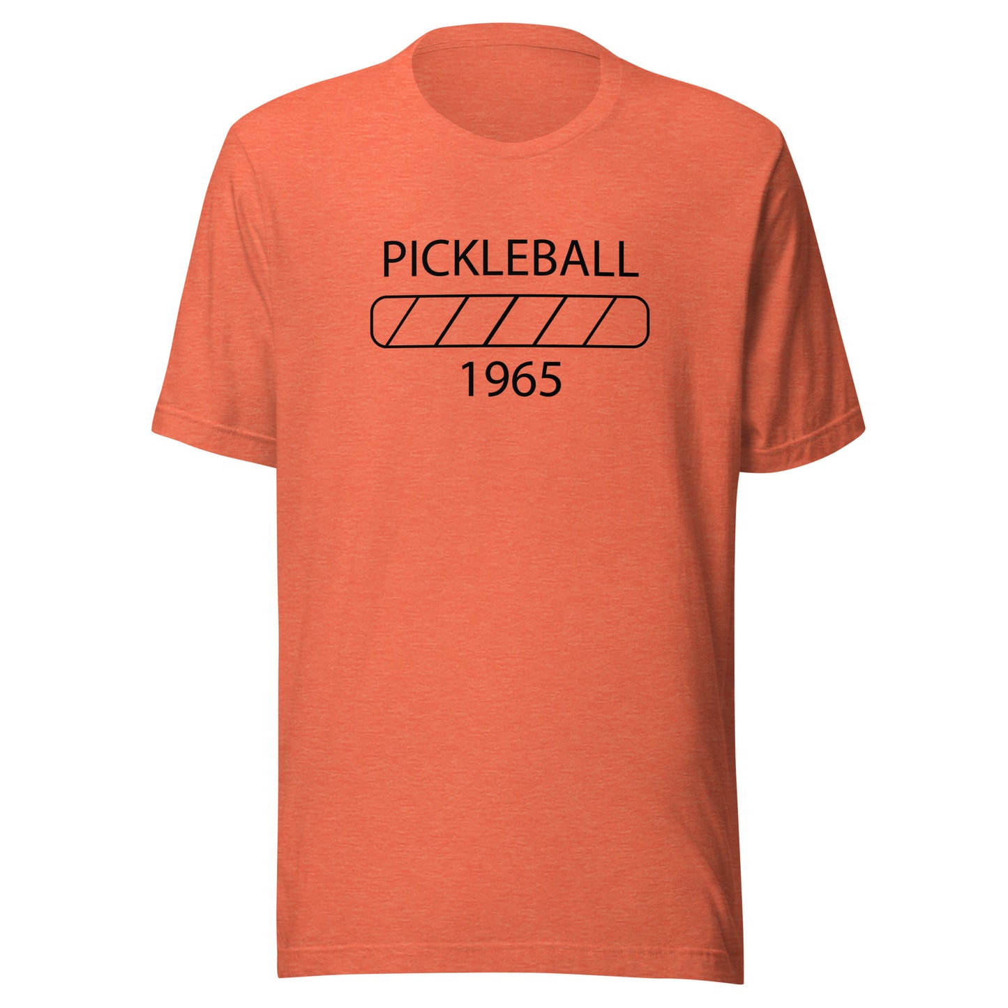 Pickleball 1965 Black Classic Pickleball Unisex t-shirt