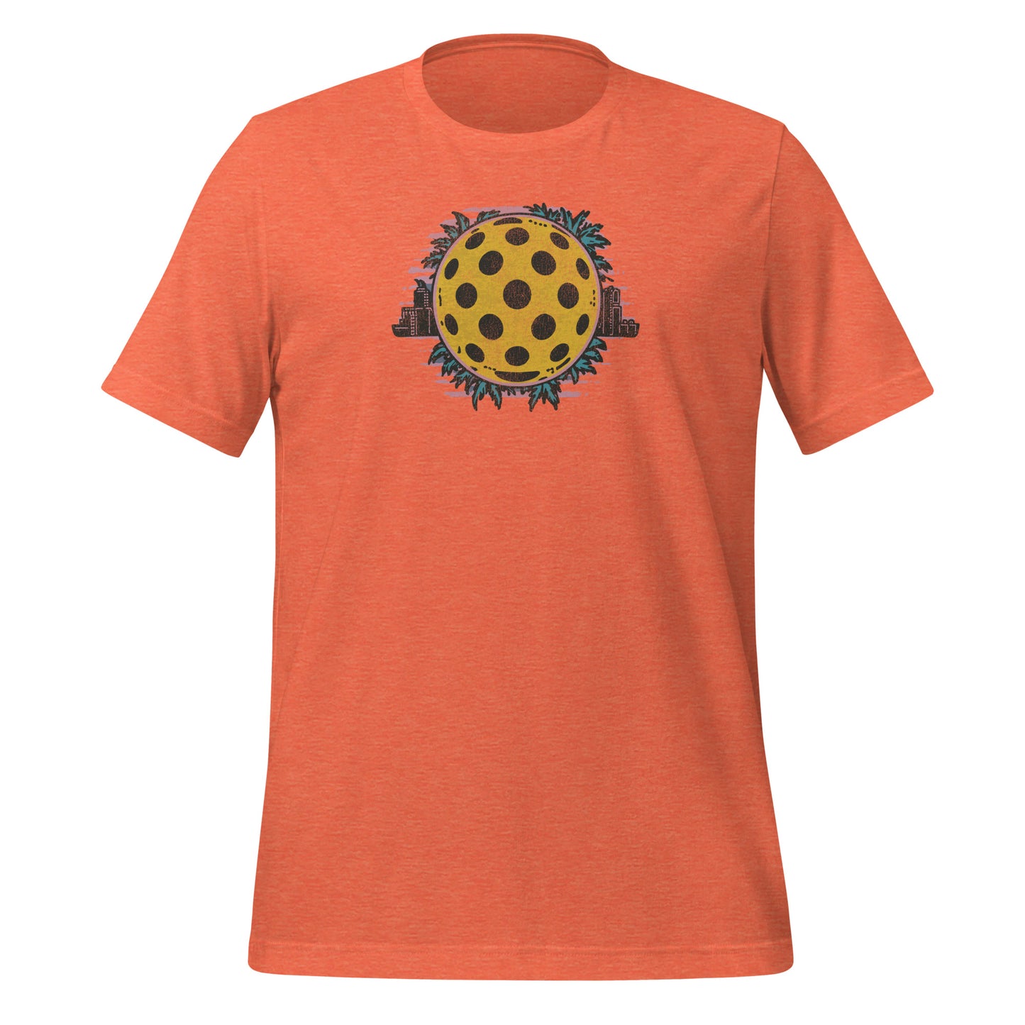 Retro Splash Pickleball Tee - Vintage Vibes