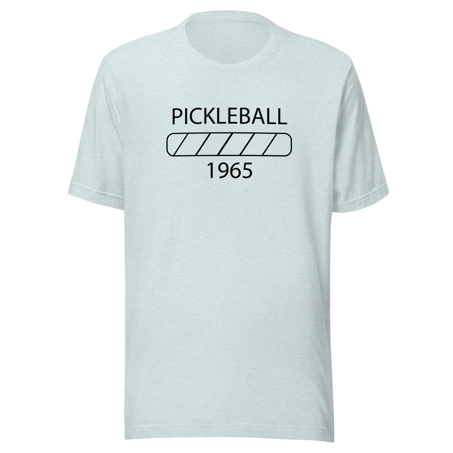 Pickleball 1965 Black Classic Pickleball Unisex t-shirt