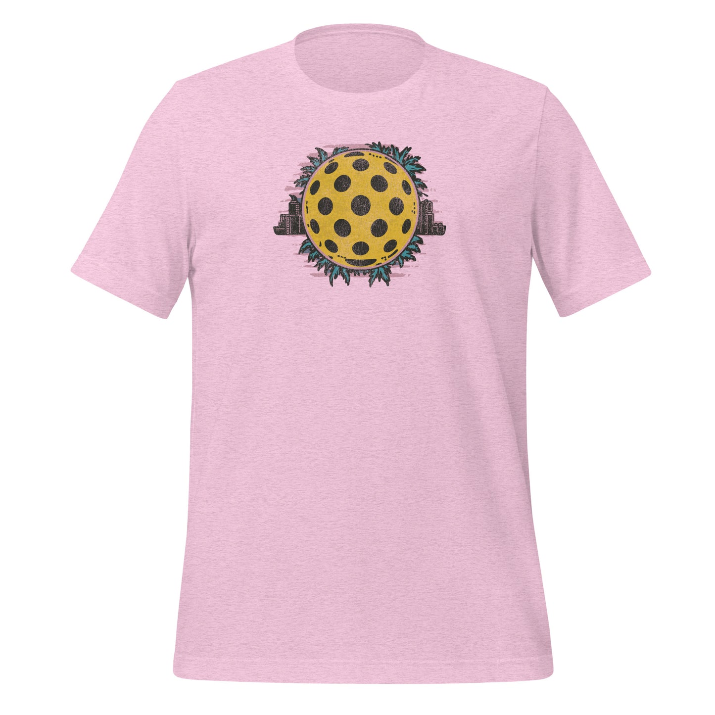 Retro Splash Pickleball Tee - Vintage Vibes