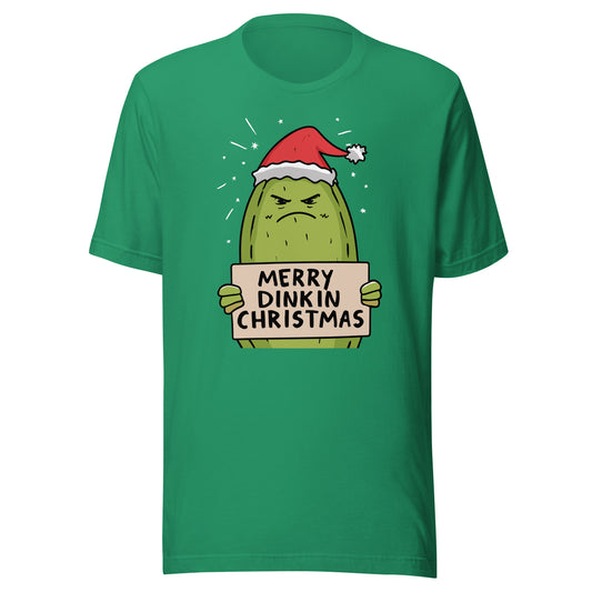 Pickleball Merry Dinkin Christmas Fum Holiday Pickleball Unisex t-shirt