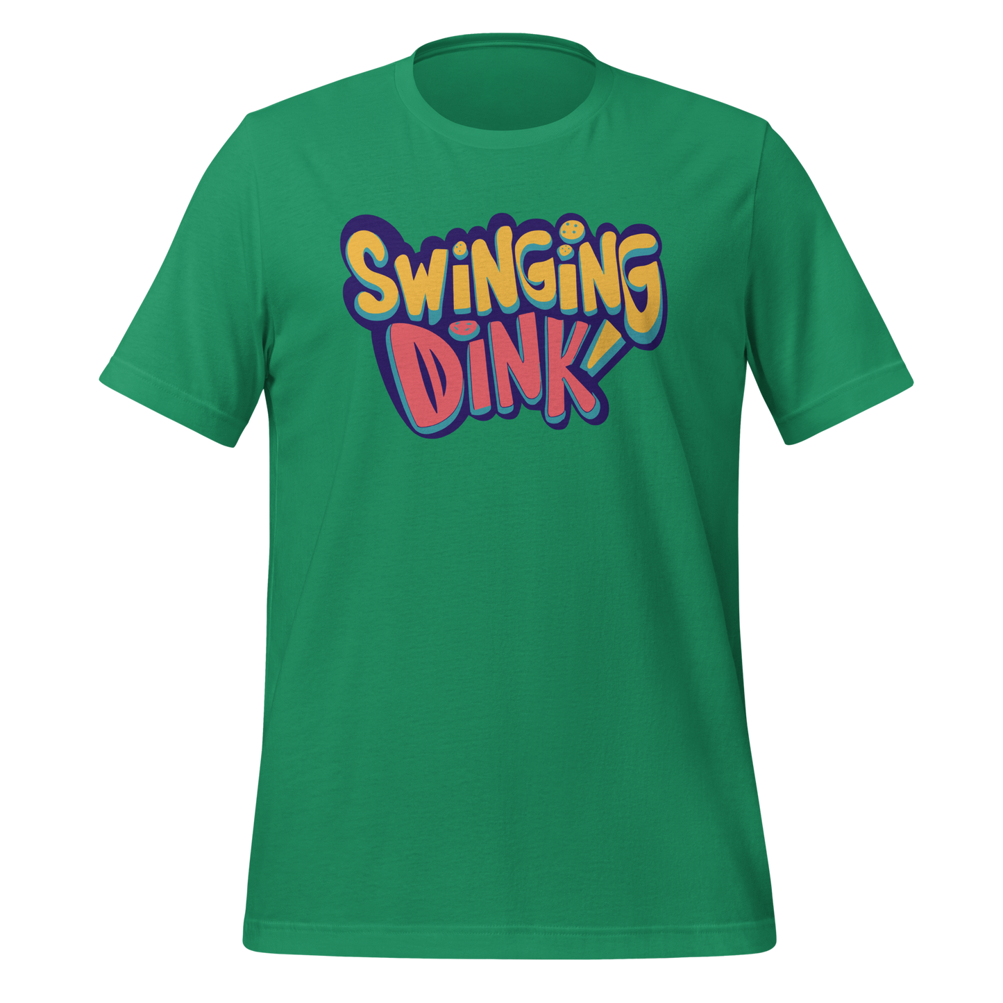 Pickleball Swining Dink Unisex t-shirt