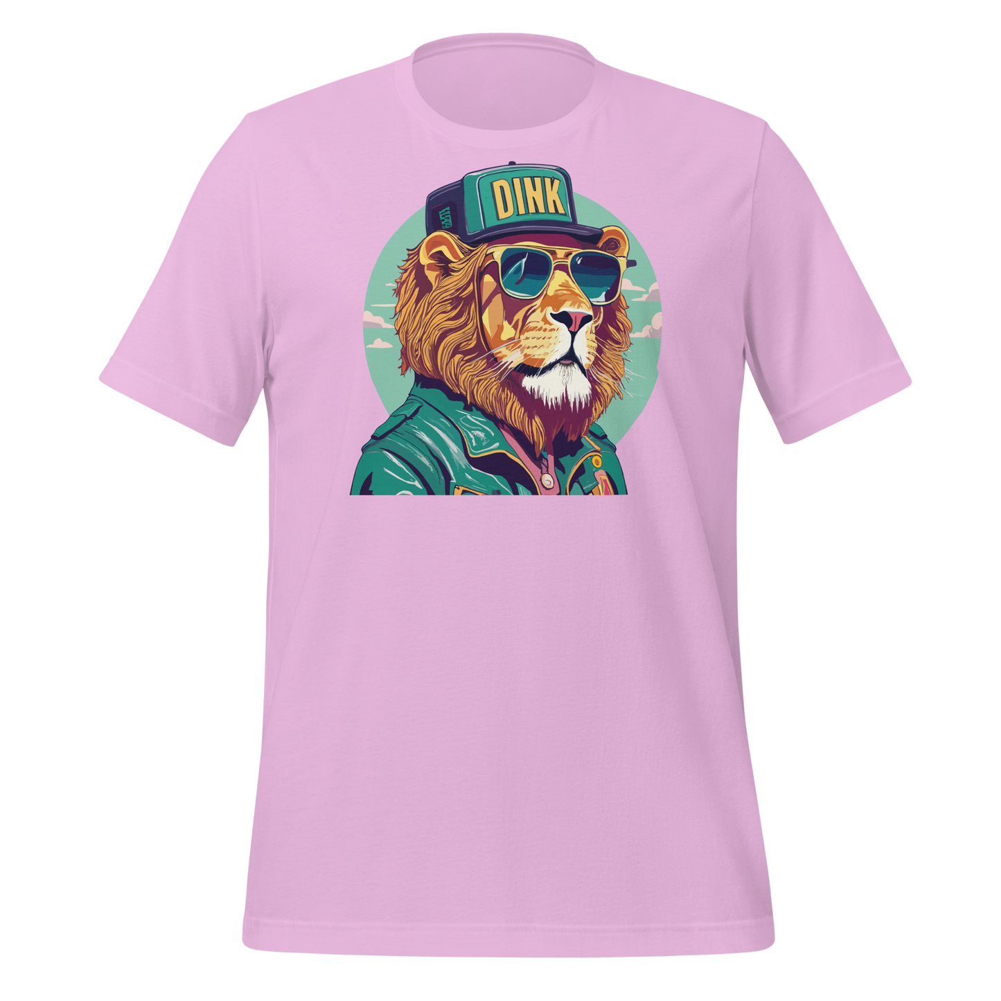 Lion King of the Dink Pickleball T-Shirt