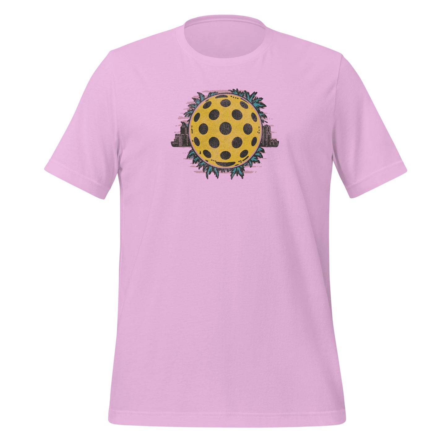 Retro Splash Pickleball Tee - Vintage Vibes