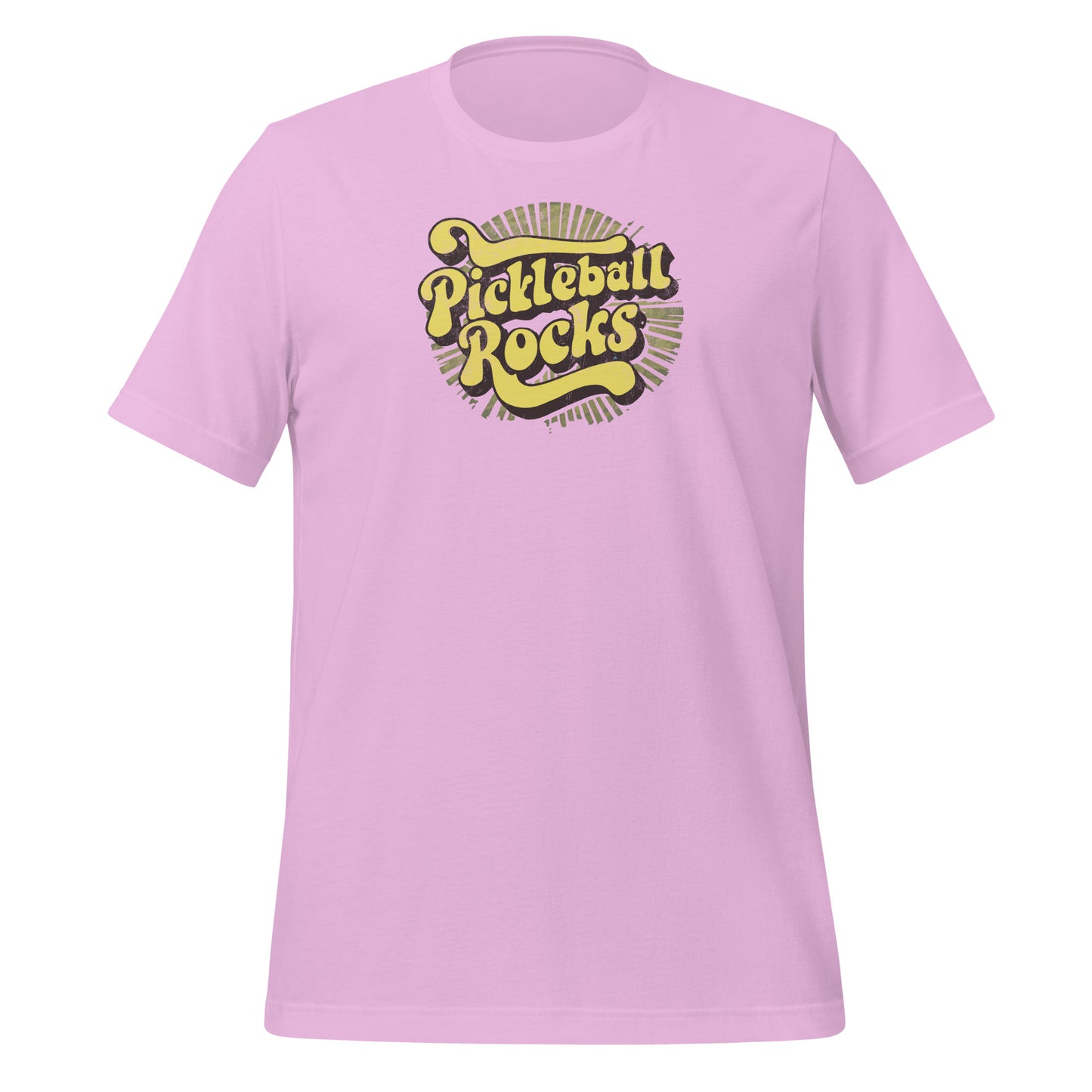 Pickleball Rocks Distressed Retro t-shirt