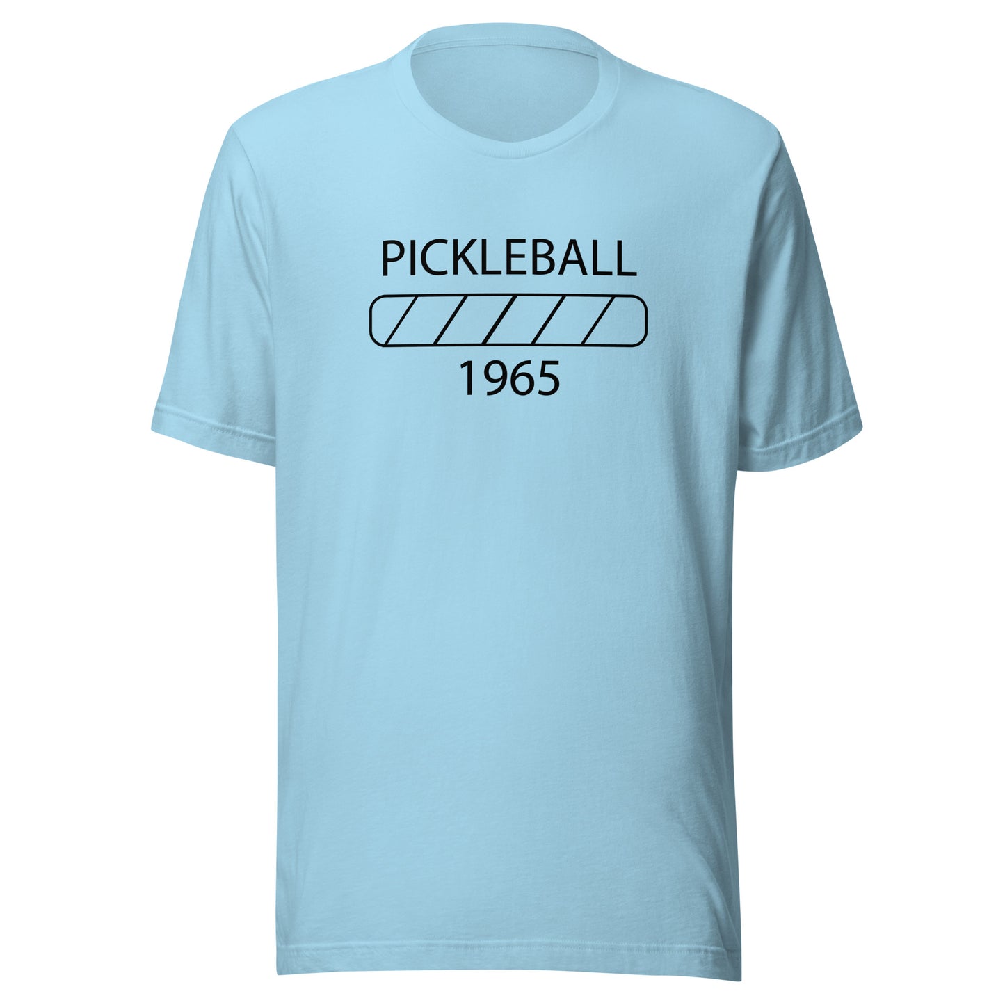 Pickleball 1965 Black Classic Pickleball Unisex t-shirt