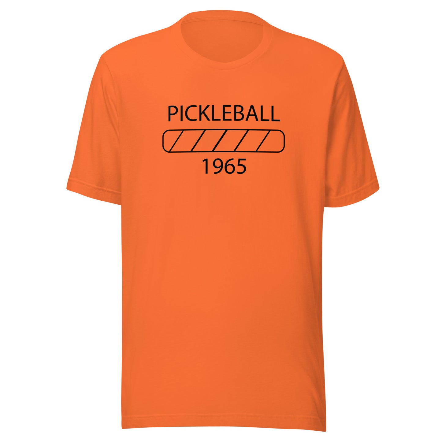 Pickleball 1965 Black Classic Pickleball Unisex t-shirt