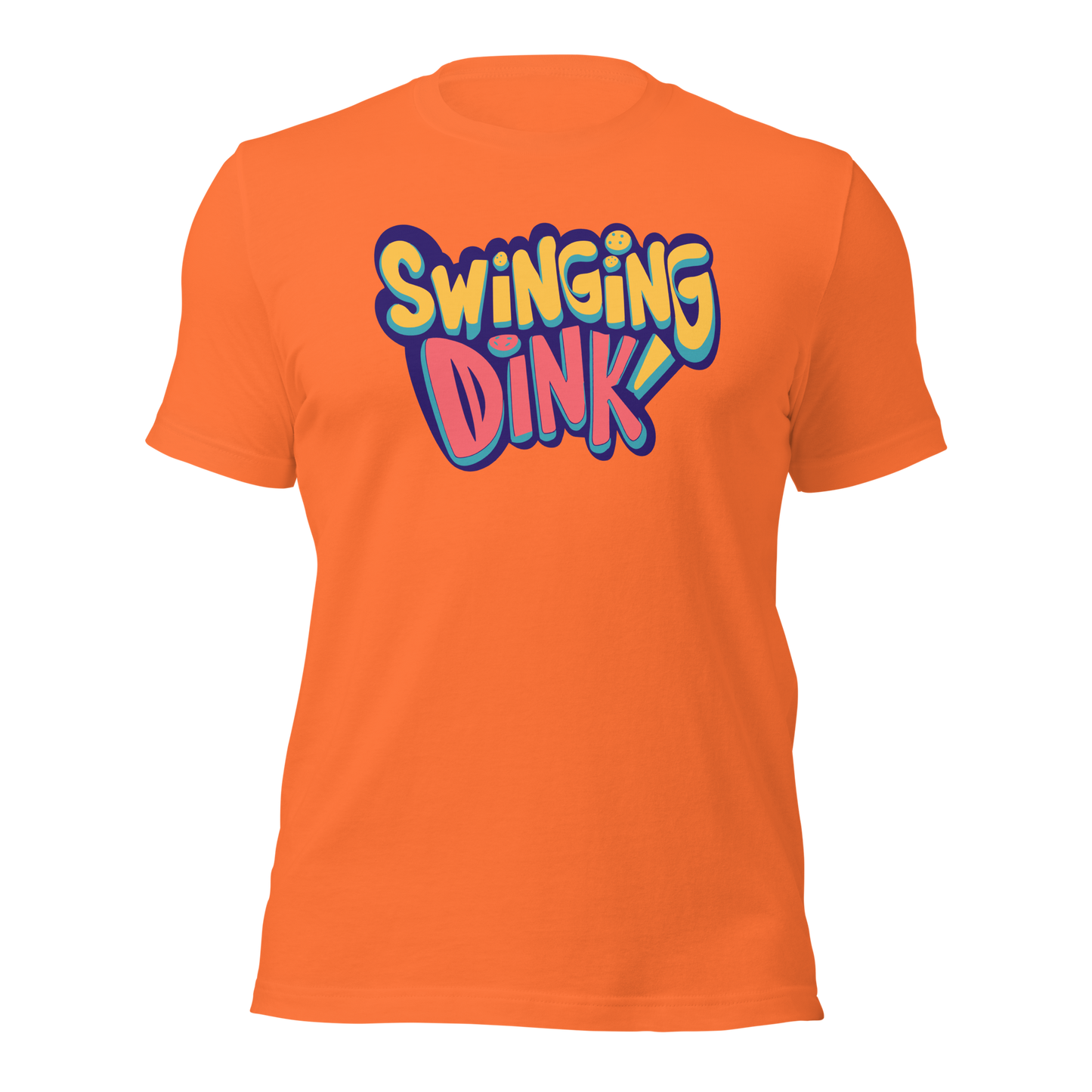 Pickleball Swining Dink Unisex t-shirt