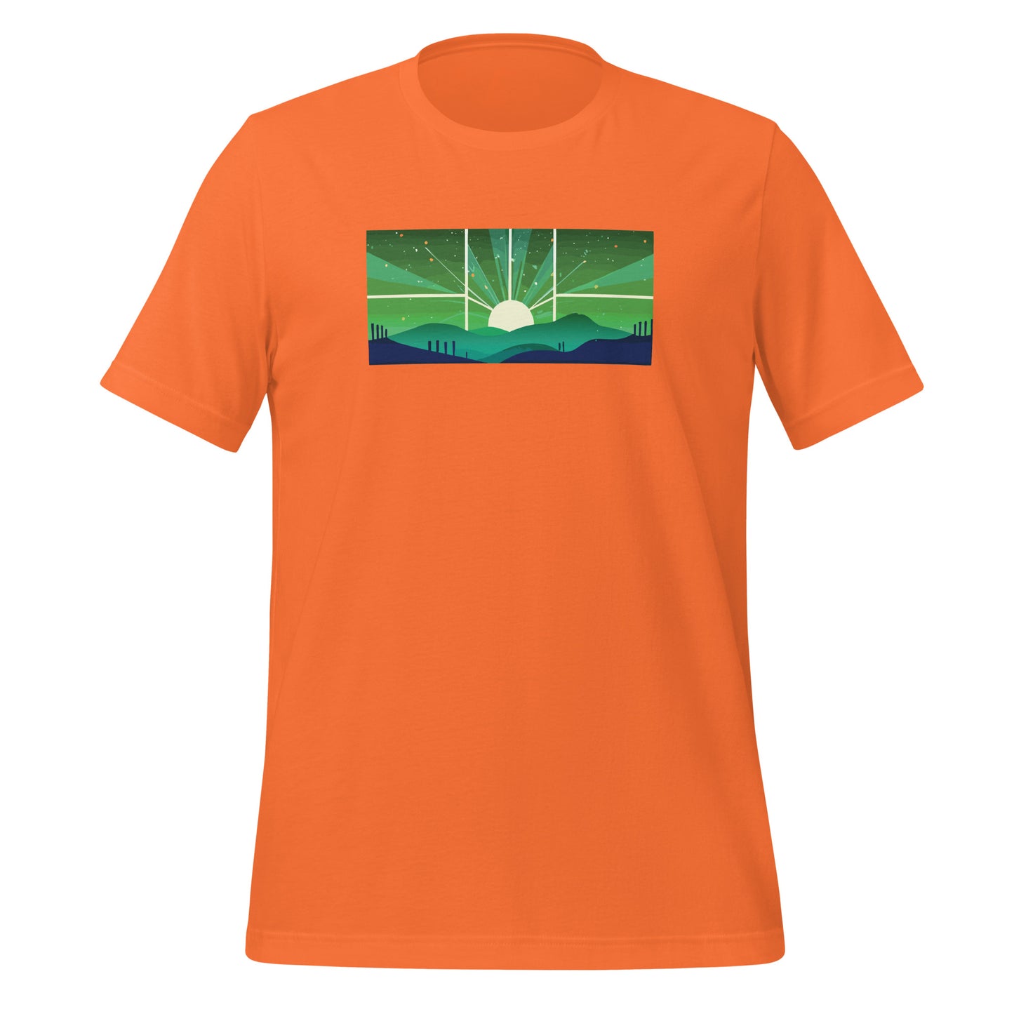 Cosmic Rays Pickleball Tee - Dawn of the Court