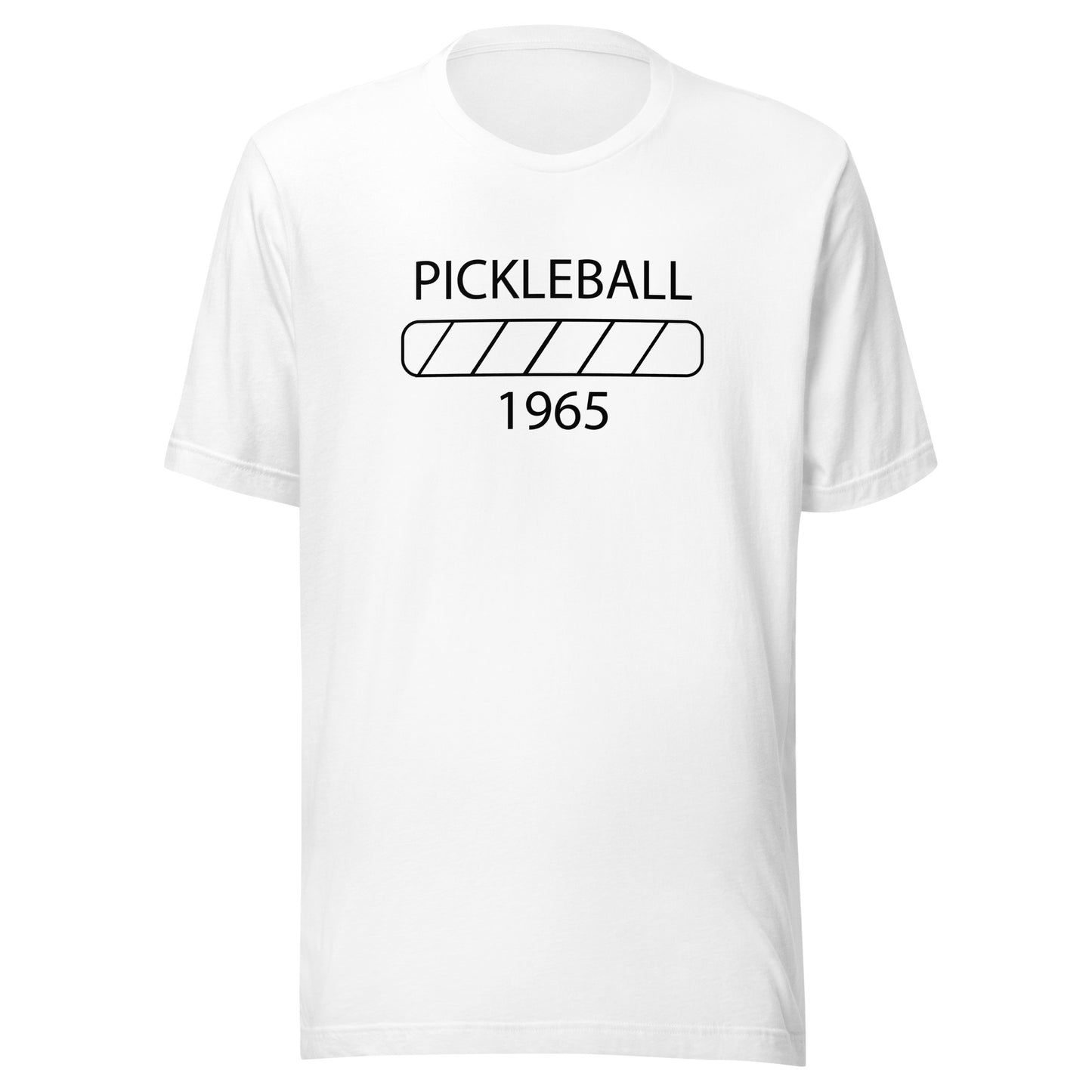 Pickleball 1965 Black Classic Pickleball Unisex t-shirt