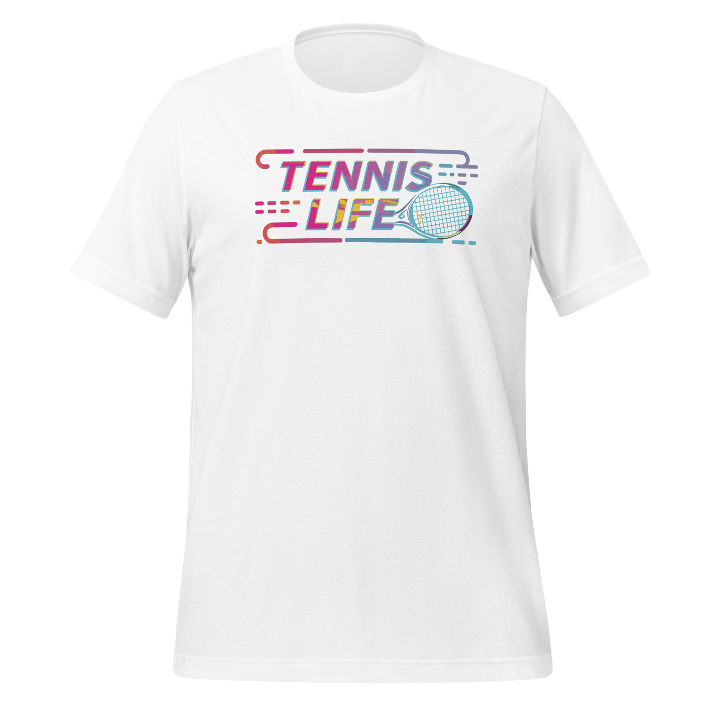 80s Retro "Tennis Life" T-Shirt Court Fashion Unisex t-shirt