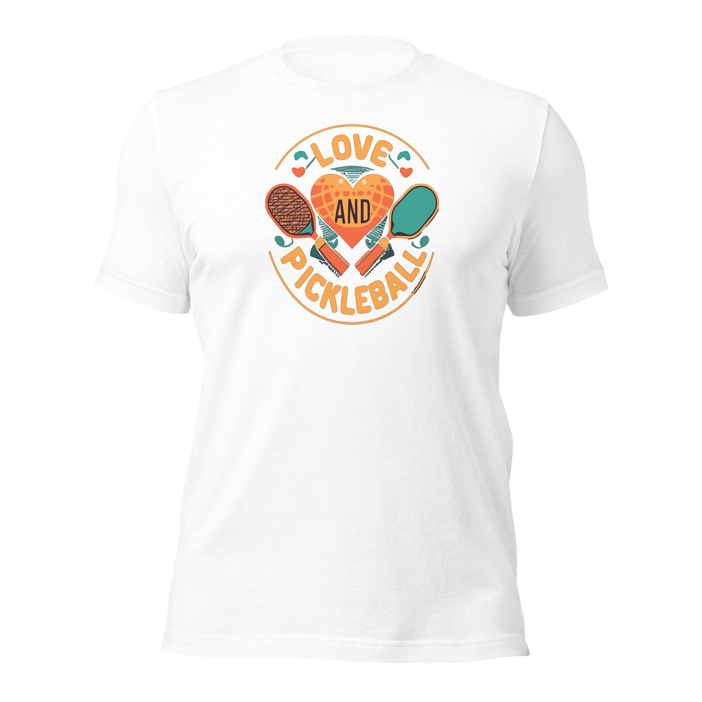 Love and Pickleball Unisex t-shirt