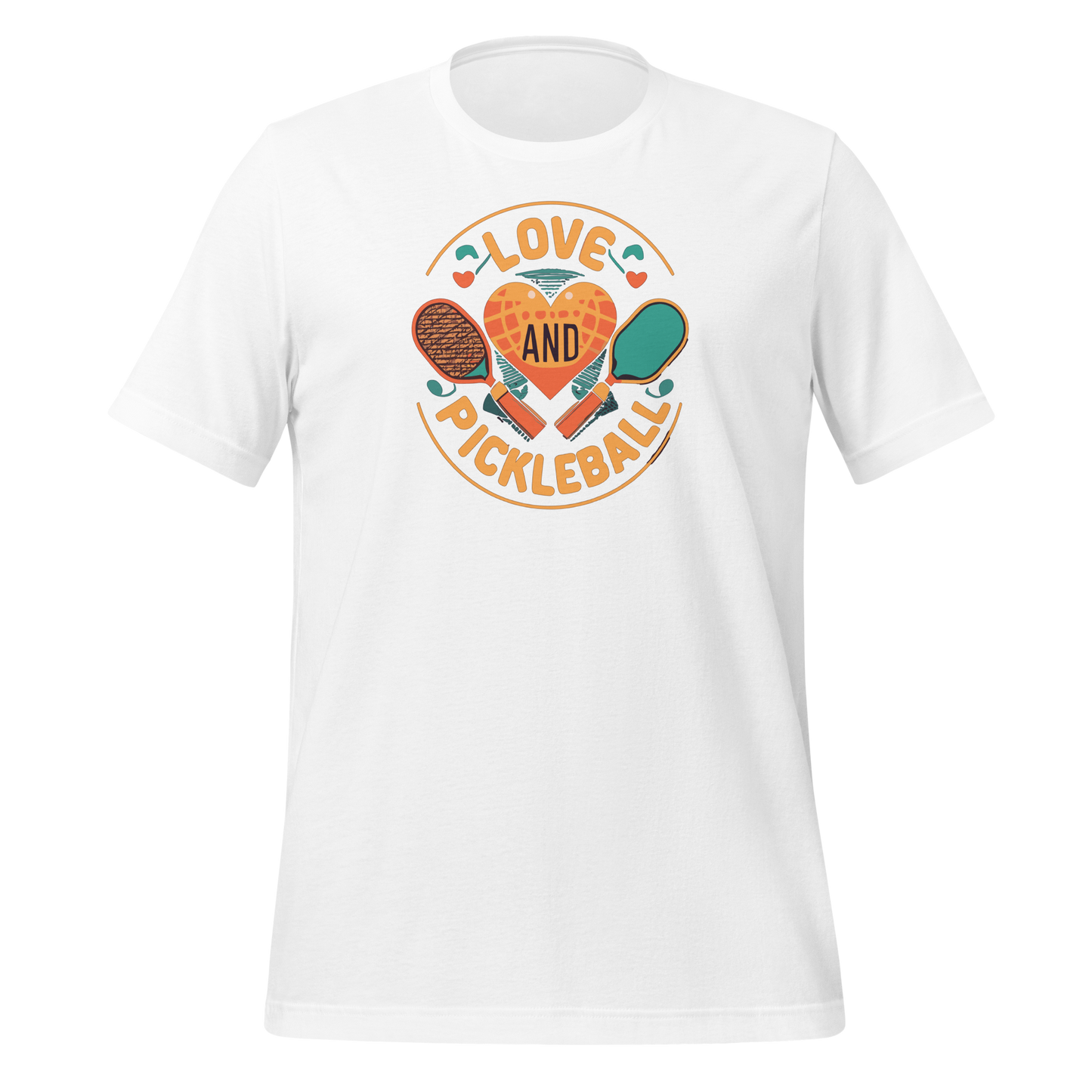 Love and Pickleball Unisex t-shirt