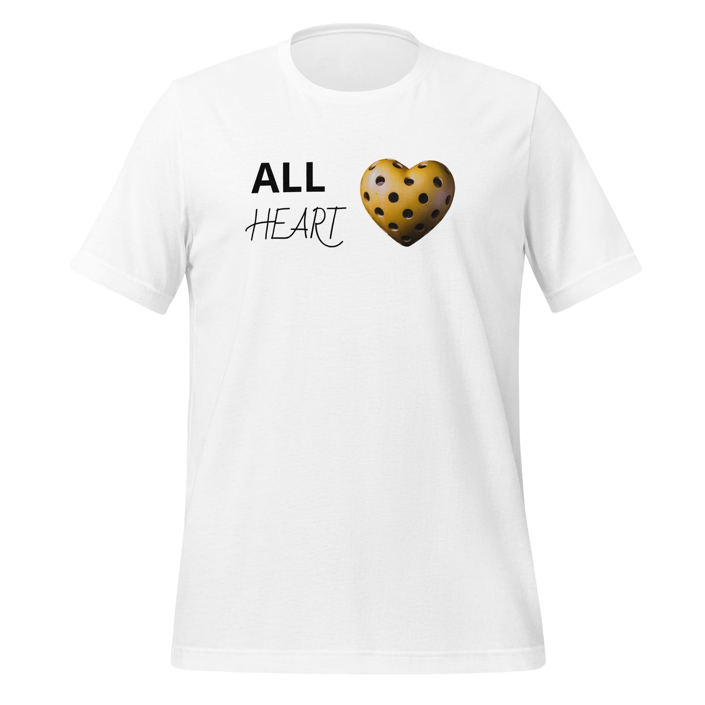 All Heart Pickleball t-shirt