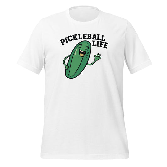 Pickleball Life Happy Pickle T-Shirt