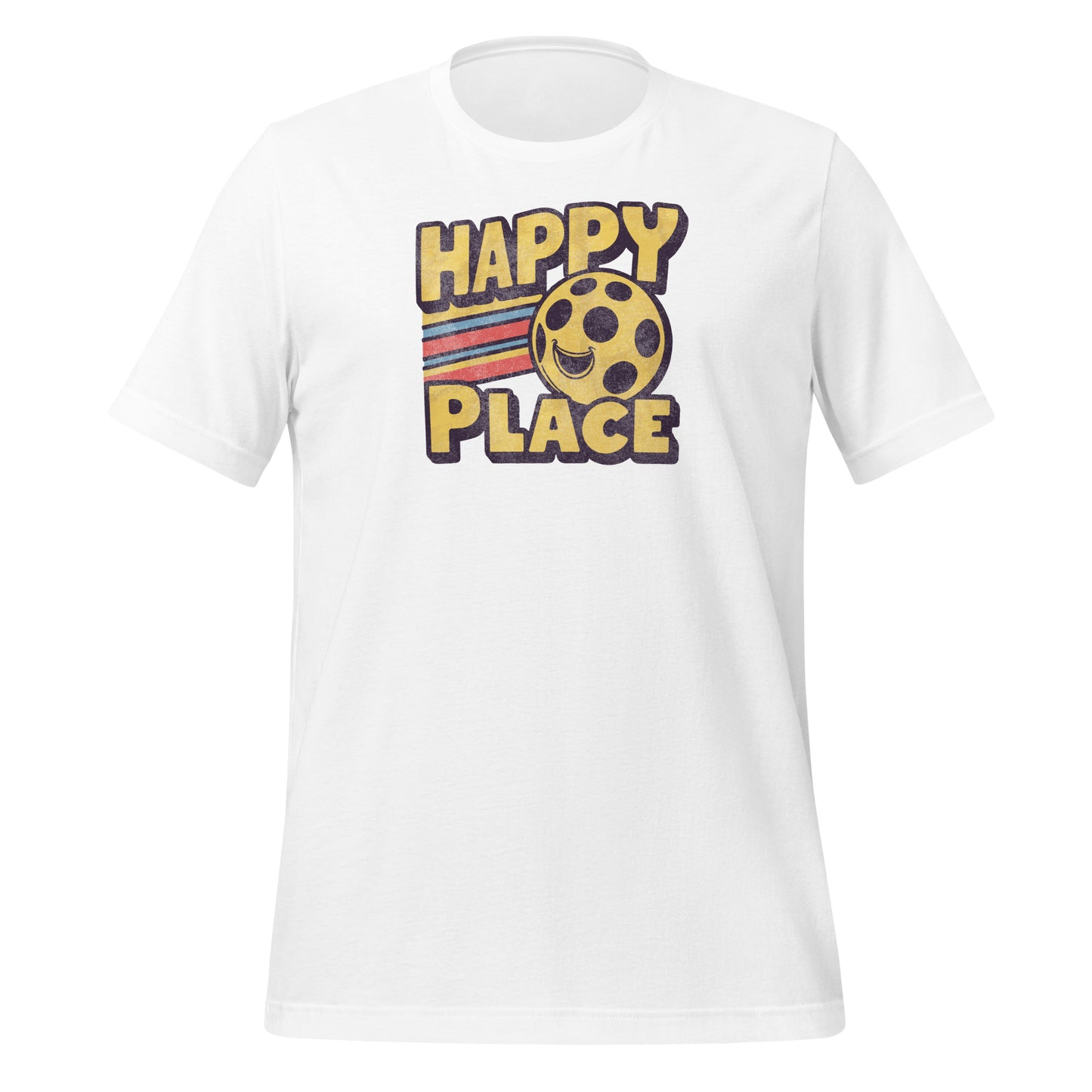 Happy Place Vintage Pickleball Tee