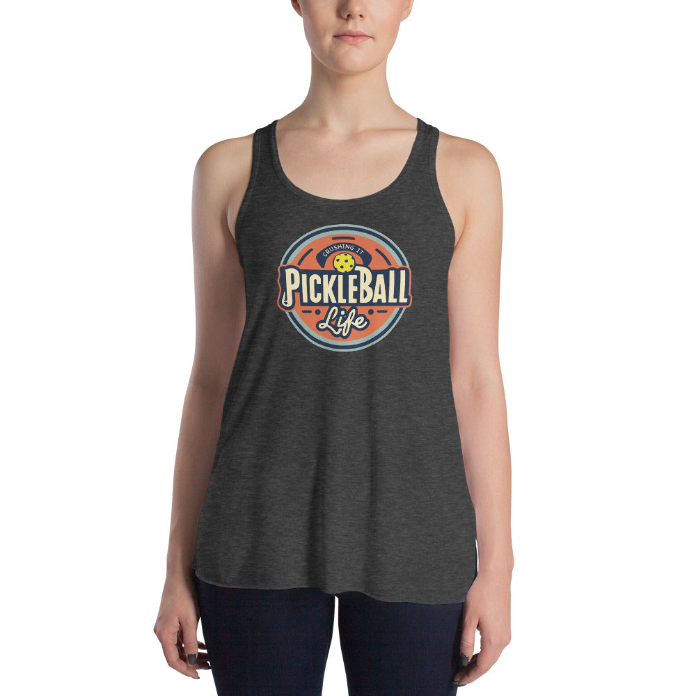 Pickleball Life Women's Flowy Racerback Tank